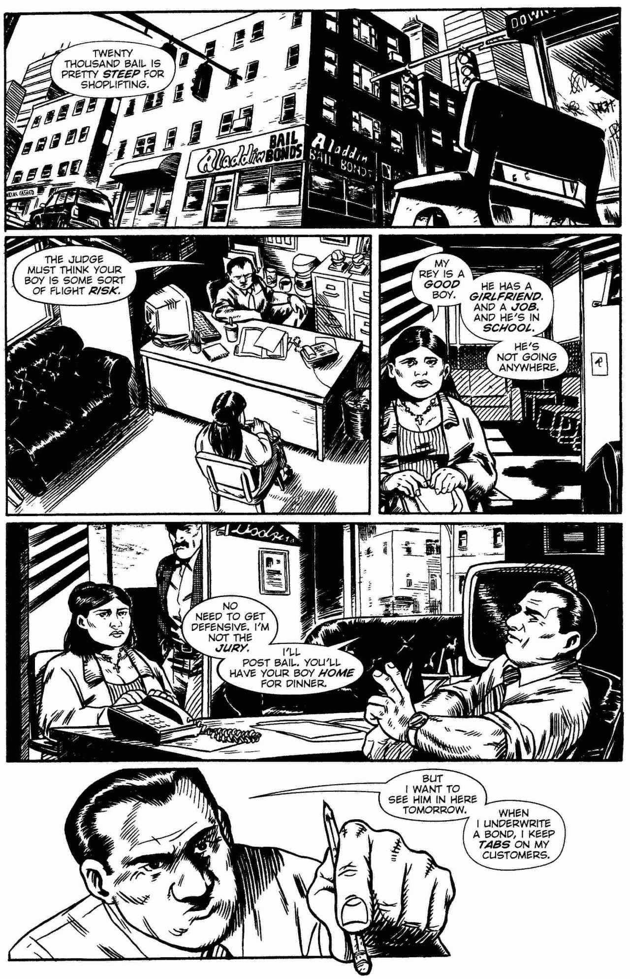Read online Three Strikes comic -  Issue #1 - 9