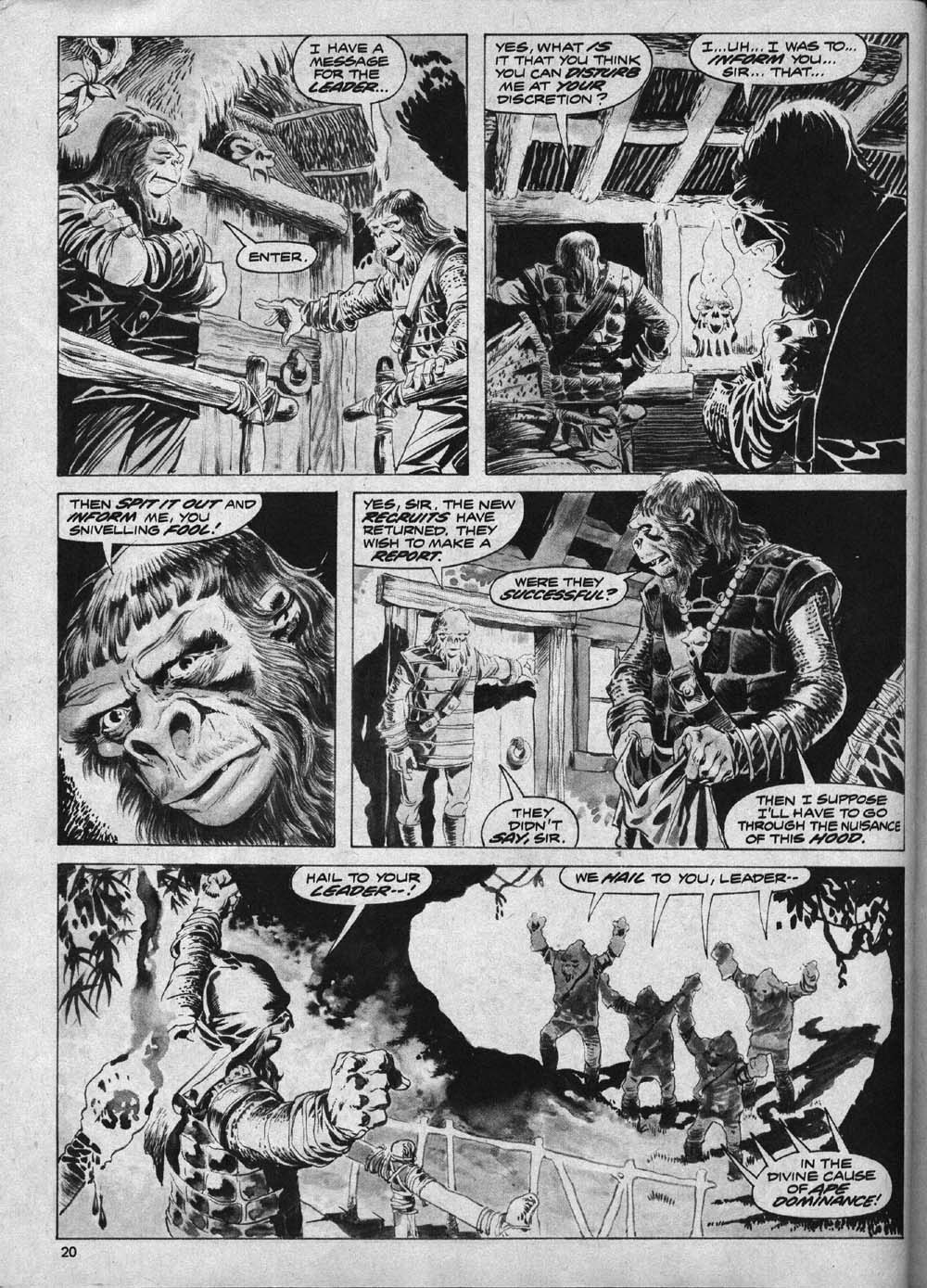 Read online Planet of the Apes comic -  Issue #1 - 20