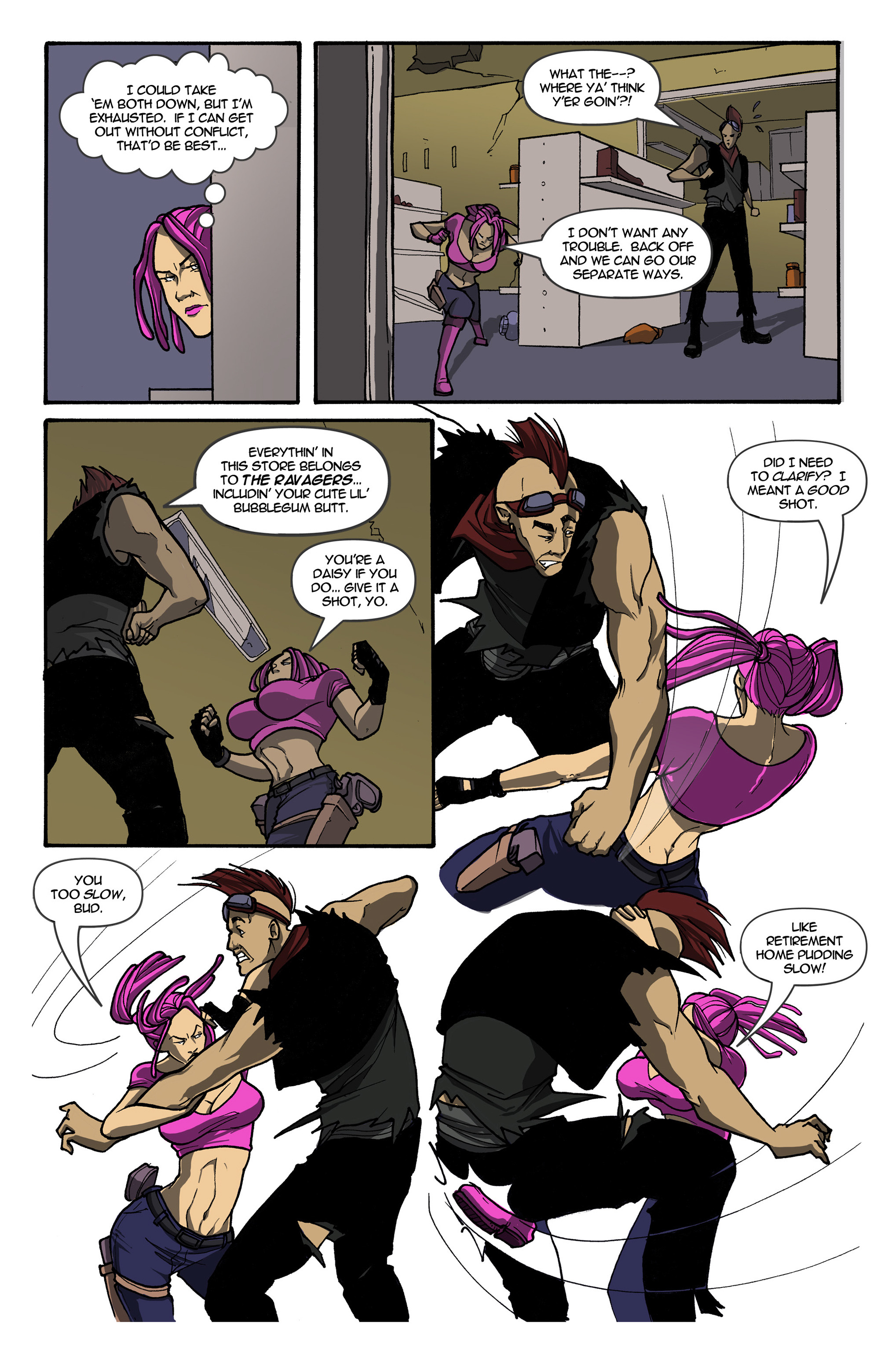 Read online Chaos Campus: Extra Credit comic -  Issue #6 - 7