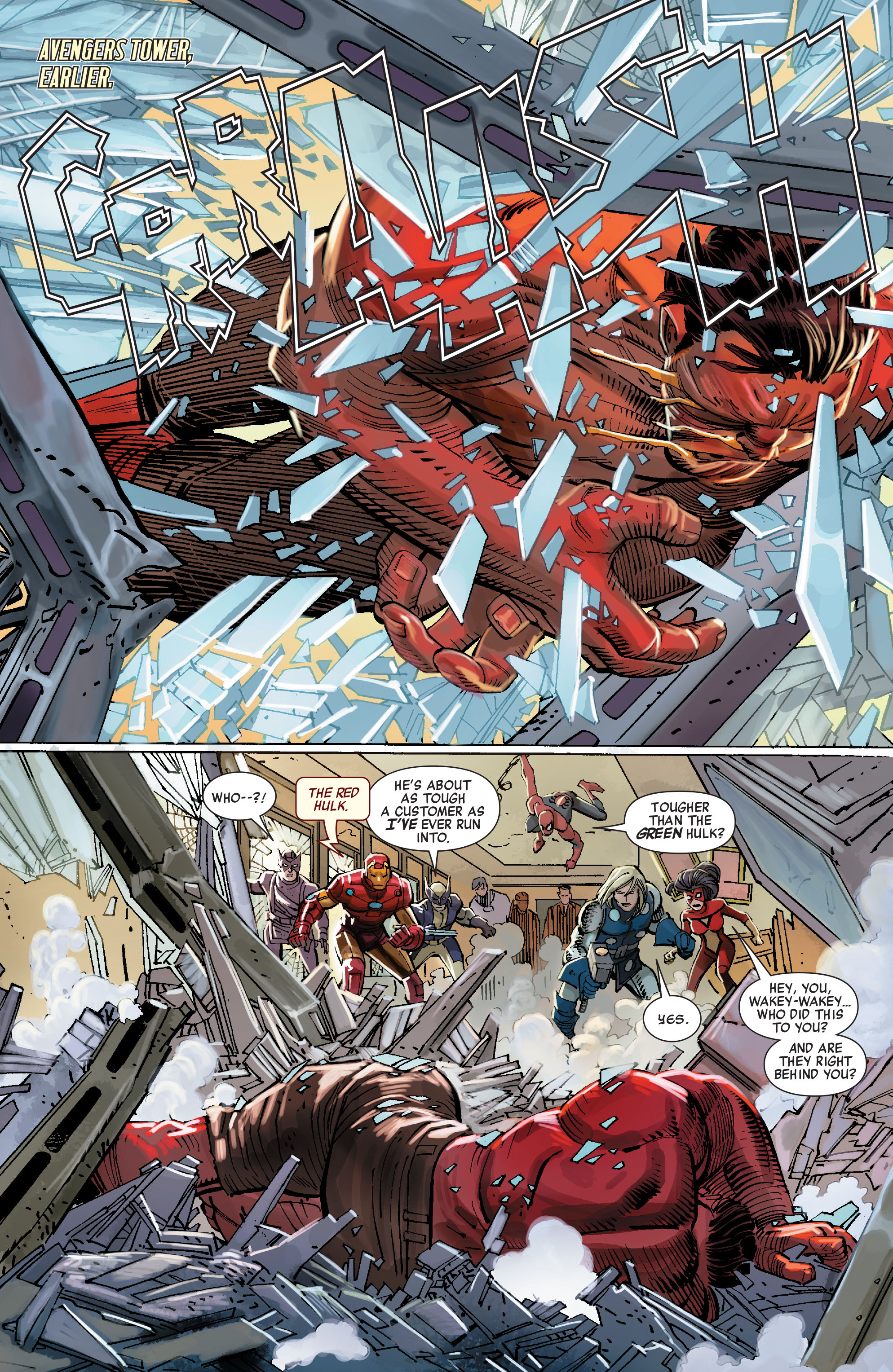 Read online Avengers (2010) comic -  Issue #8 - 9