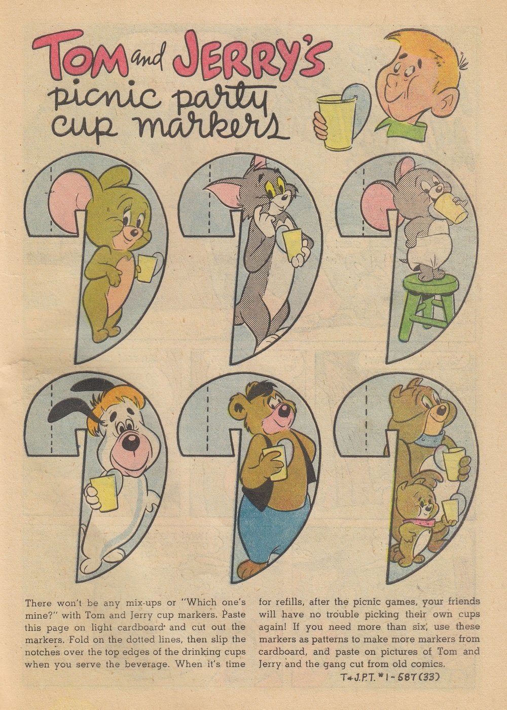 Read online Tom & Jerry Picnic Time comic -  Issue # TPB - 36