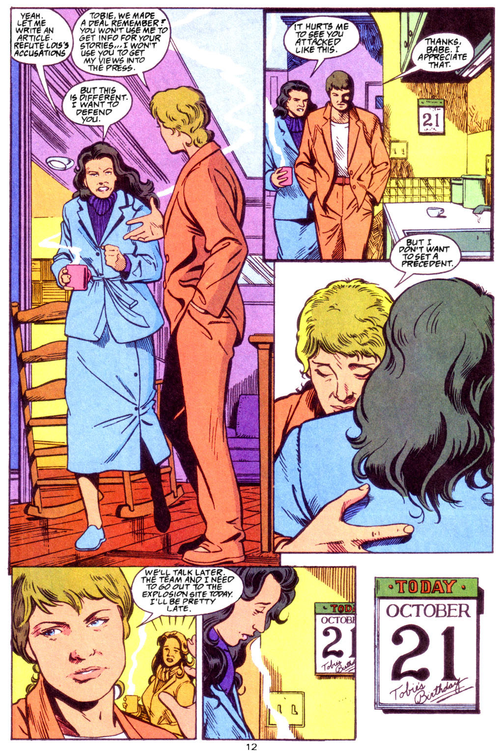 Read online Metropolis S.C.U. comic -  Issue #1 - 12