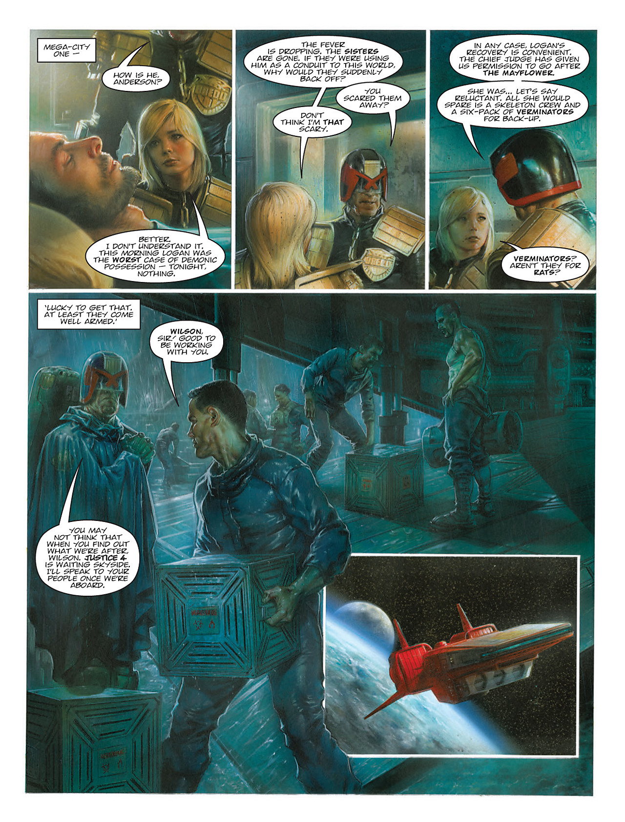 Read online Judge Dredd: Dark Justice comic -  Issue # TPB - 23