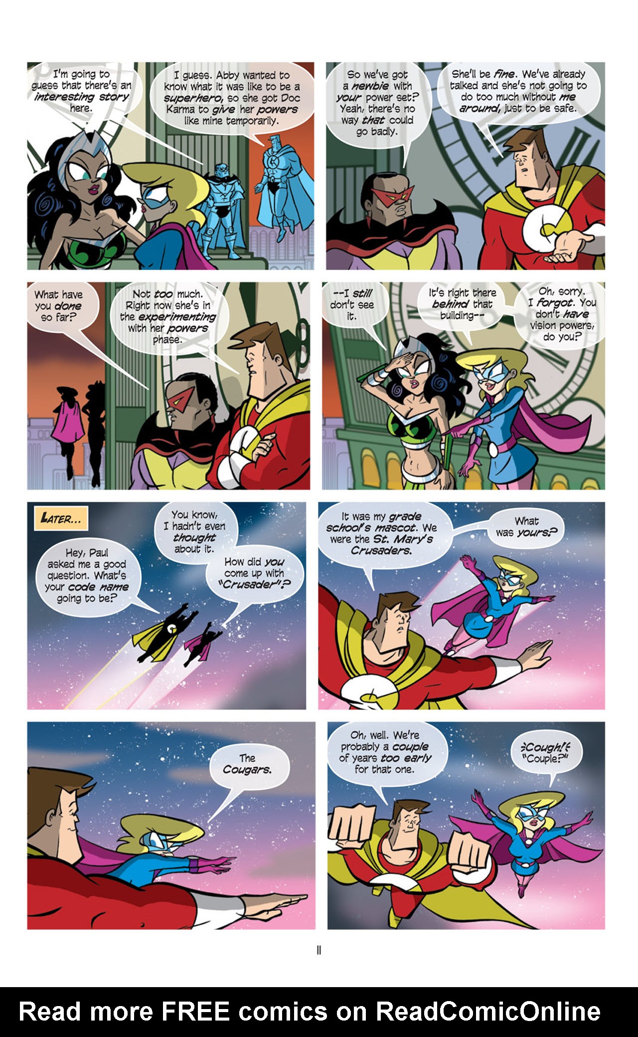 Read online Love and Capes comic -  Issue #10 - 13