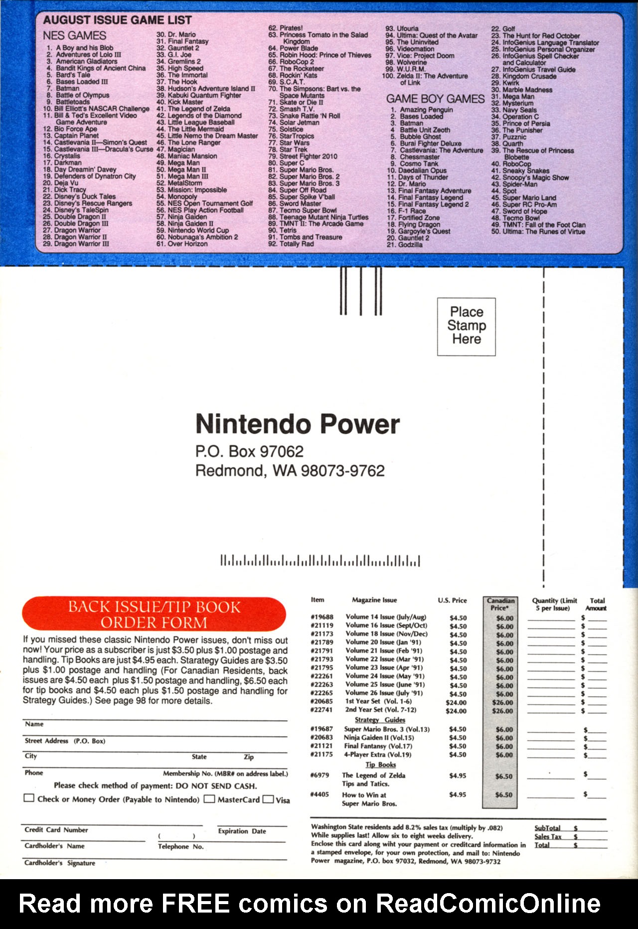 Read online Nintendo Power comic -  Issue #27 - 82