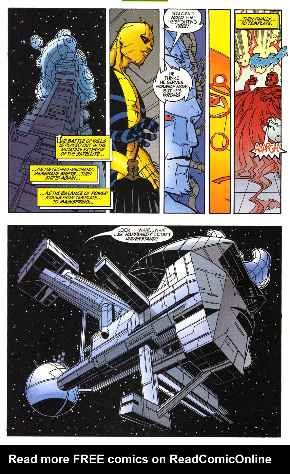 Read online Warlock (1999) comic -  Issue #8 - 16
