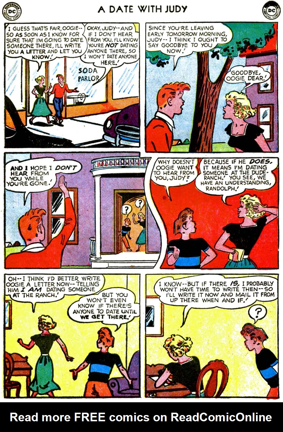 Read online A Date with Judy comic -  Issue #29 - 35