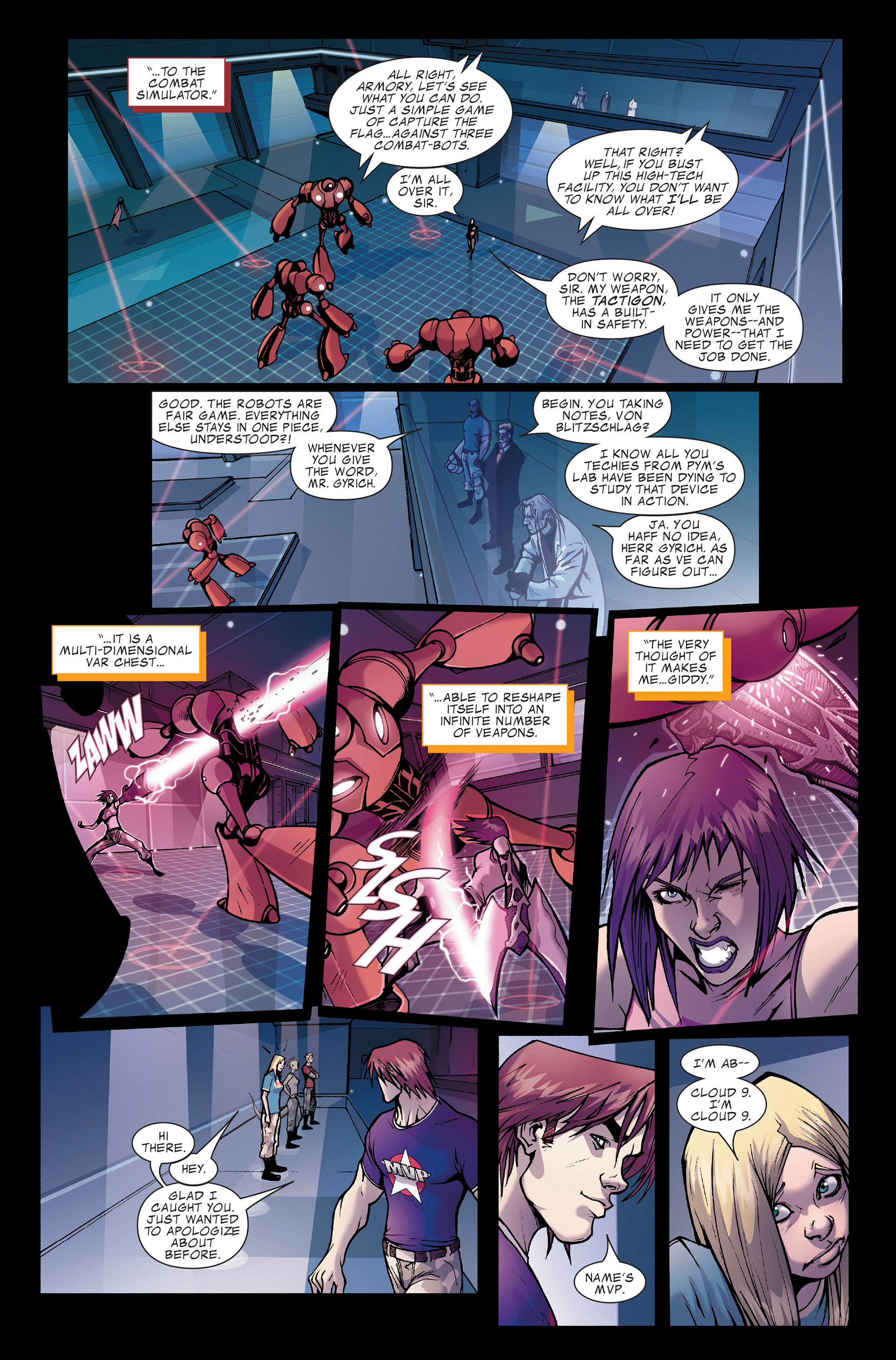 Read online Avengers: The Initiative comic -  Issue #1 - 19