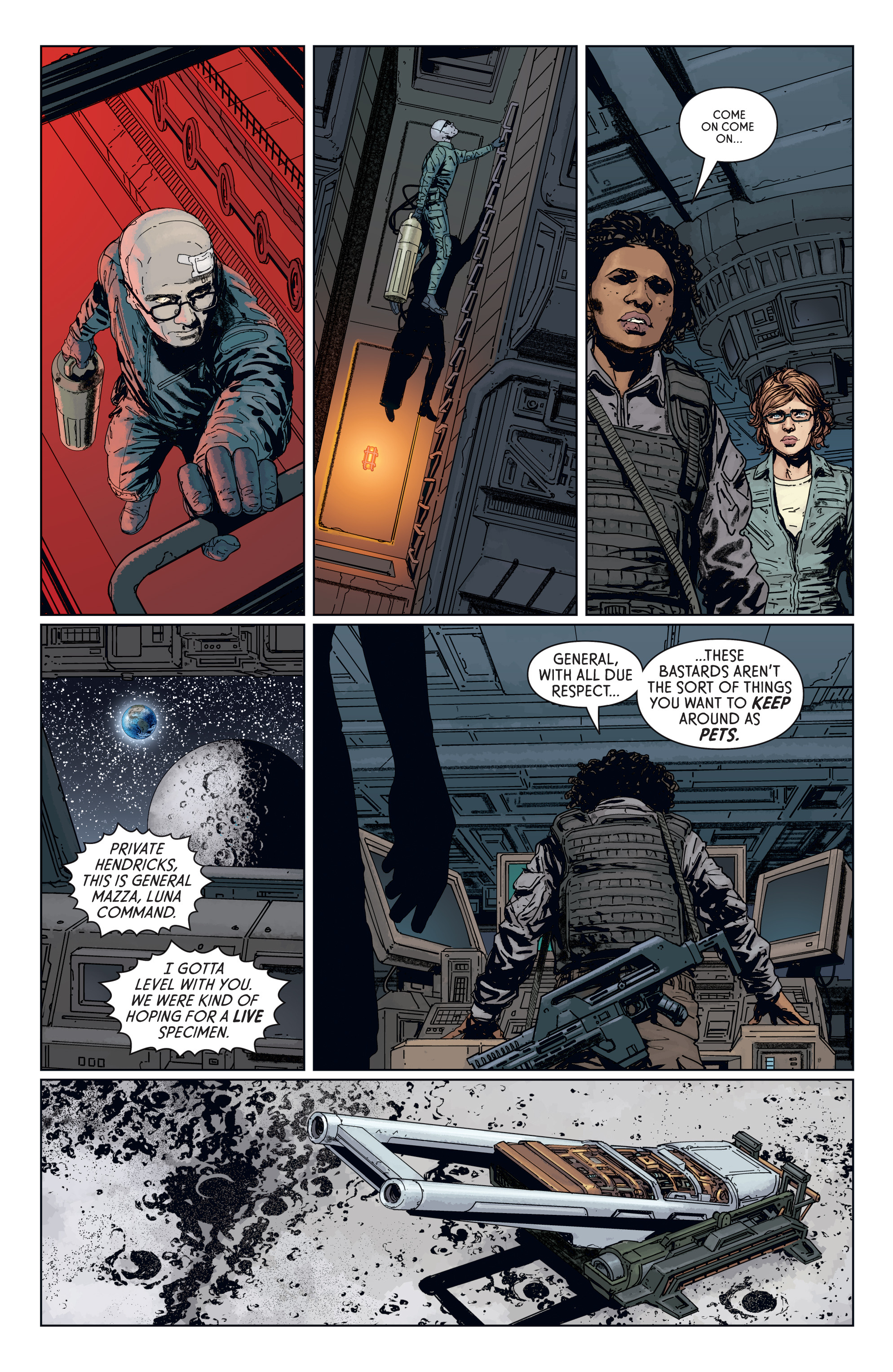 Read online Aliens: Defiance comic -  Issue #10 - 13