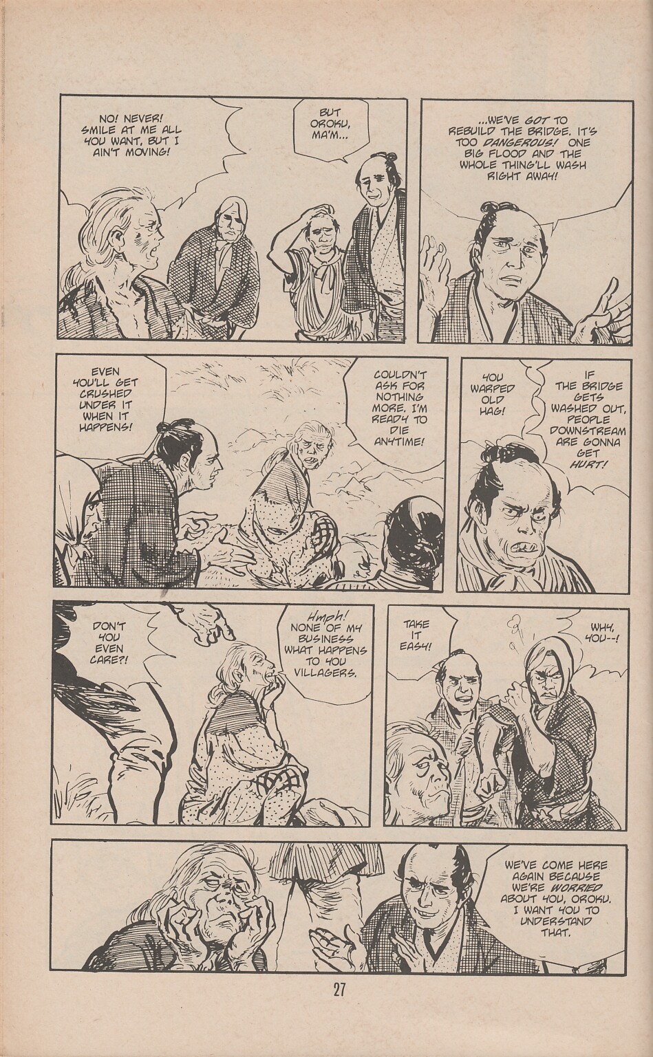 Read online Lone Wolf and Cub comic -  Issue #38 - 32