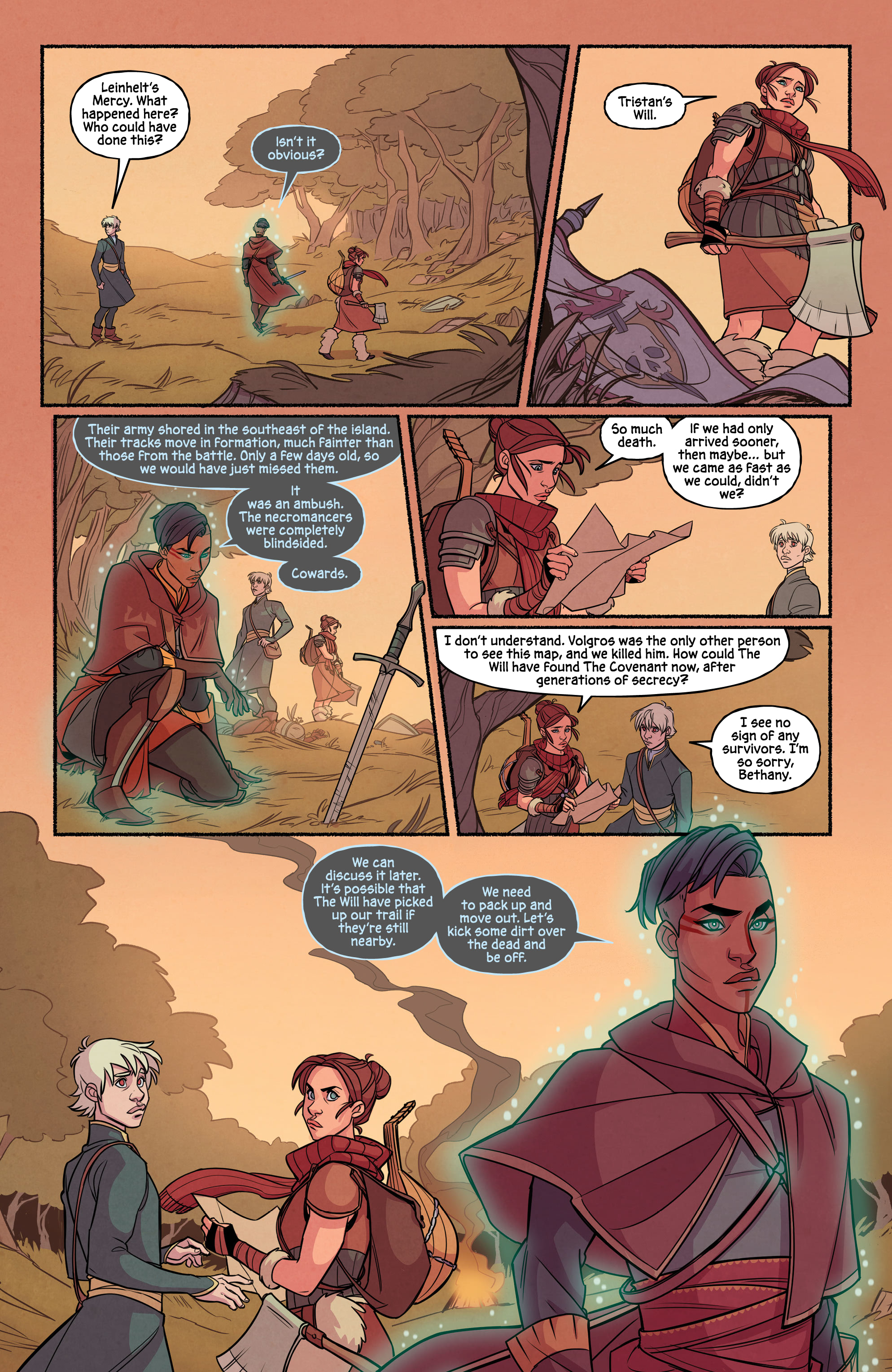 Read online Songs for the Dead: Afterlife comic -  Issue #1 - 4