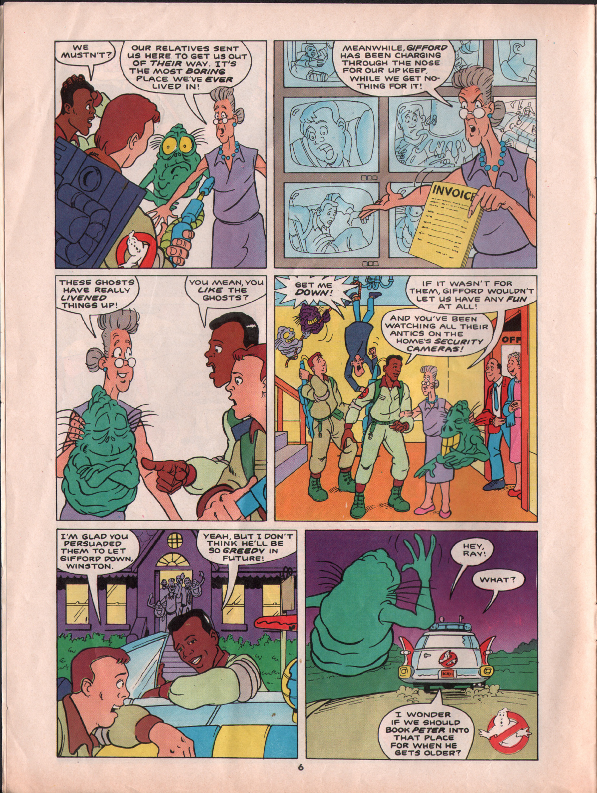 Read online The Real Ghostbusters comic -  Issue #9 - 6
