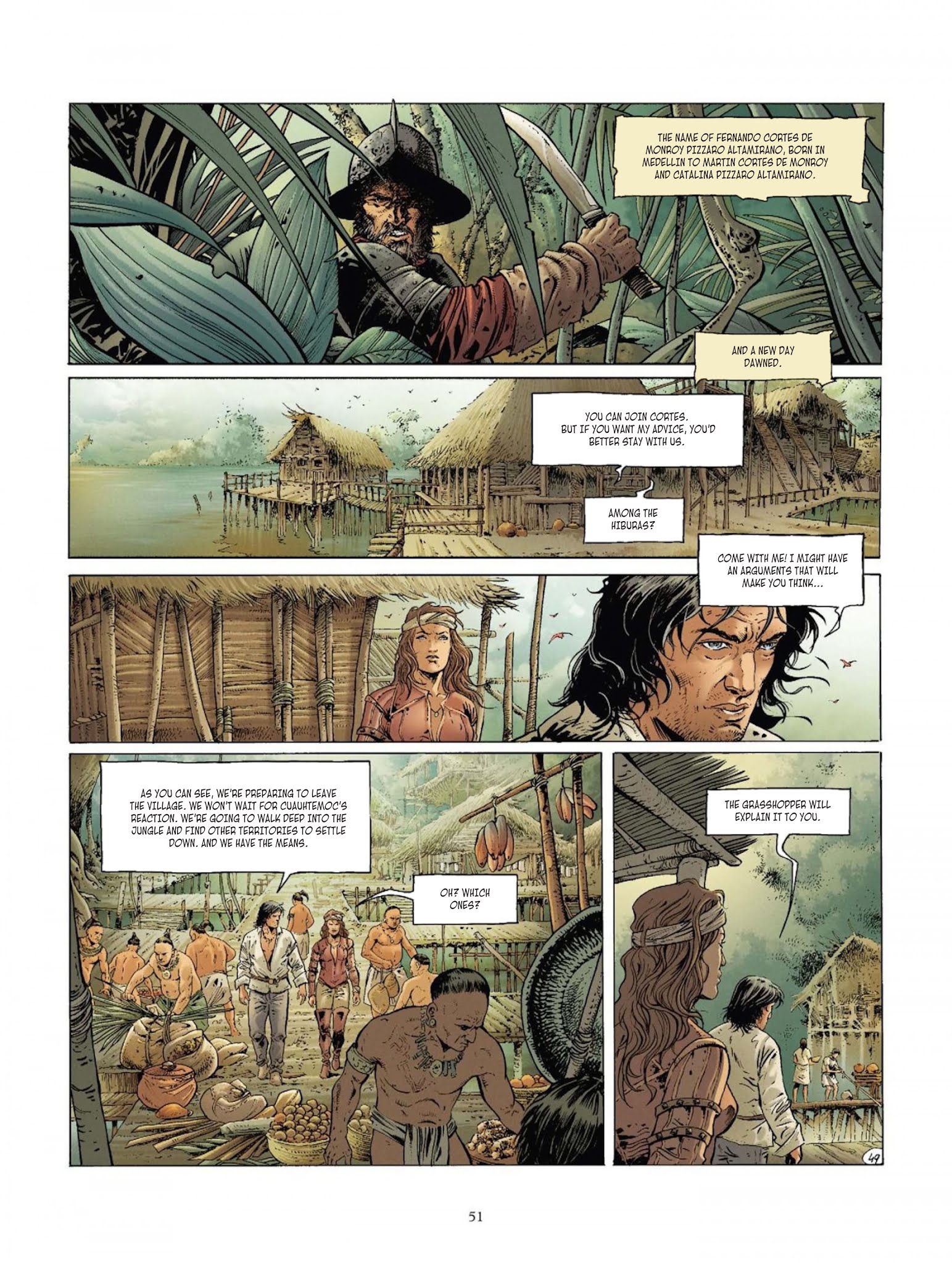 Read online Conquistador comic -  Issue #4 - 54