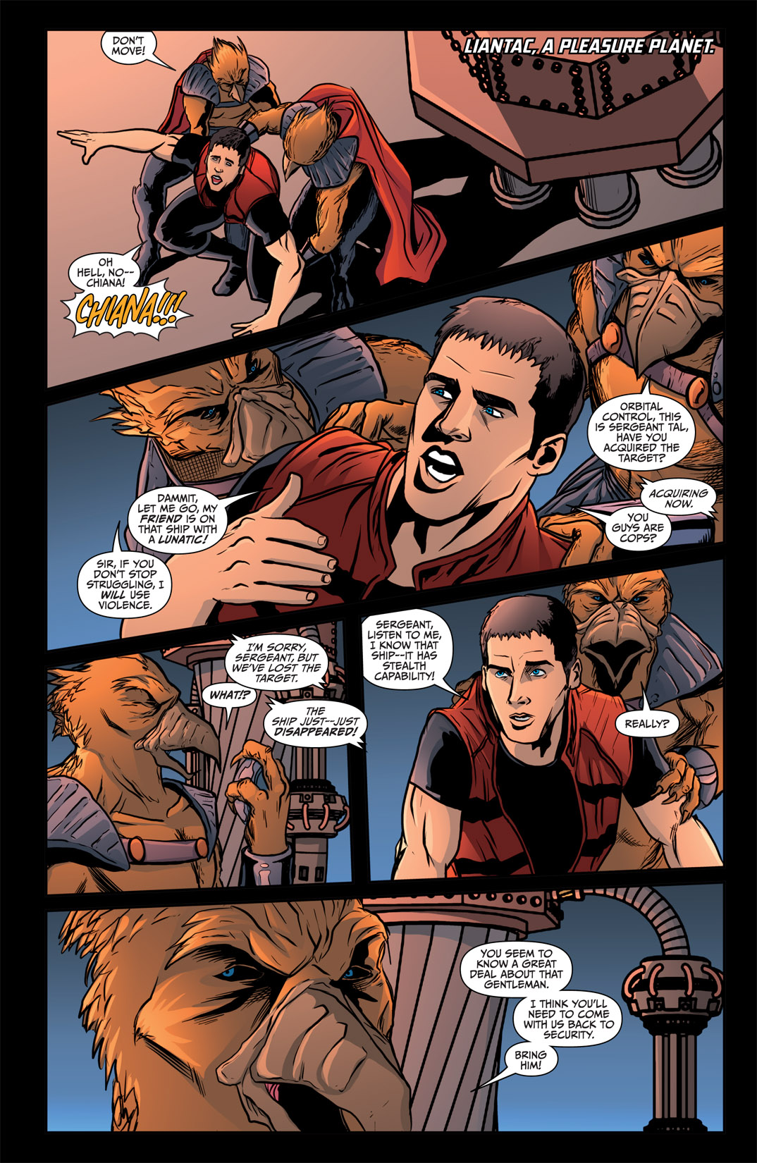Read online Farscape (2009) comic -  Issue #3 - 4