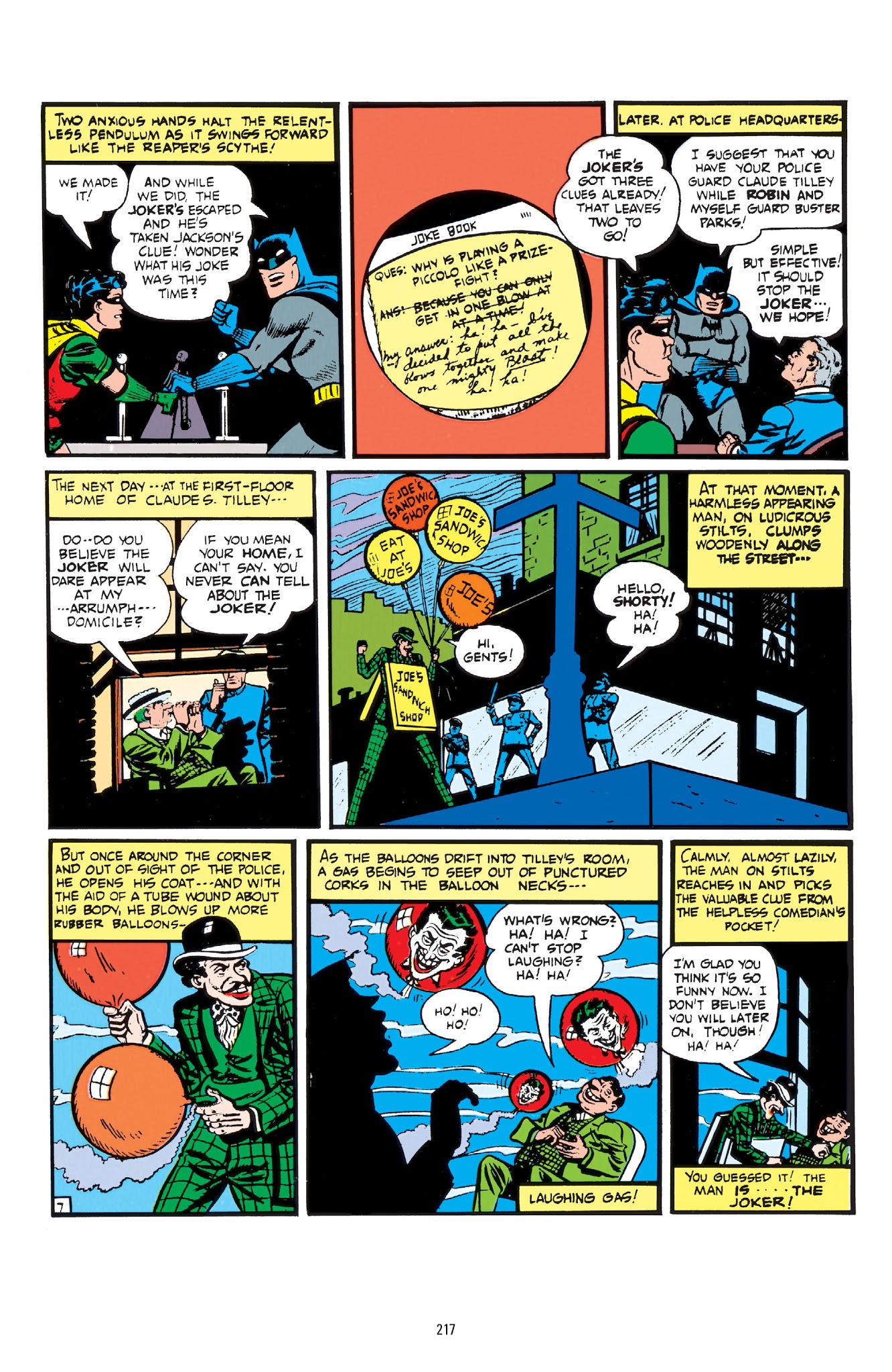 Read online Batman: The Golden Age Omnibus comic -  Issue # TPB 3 - 217