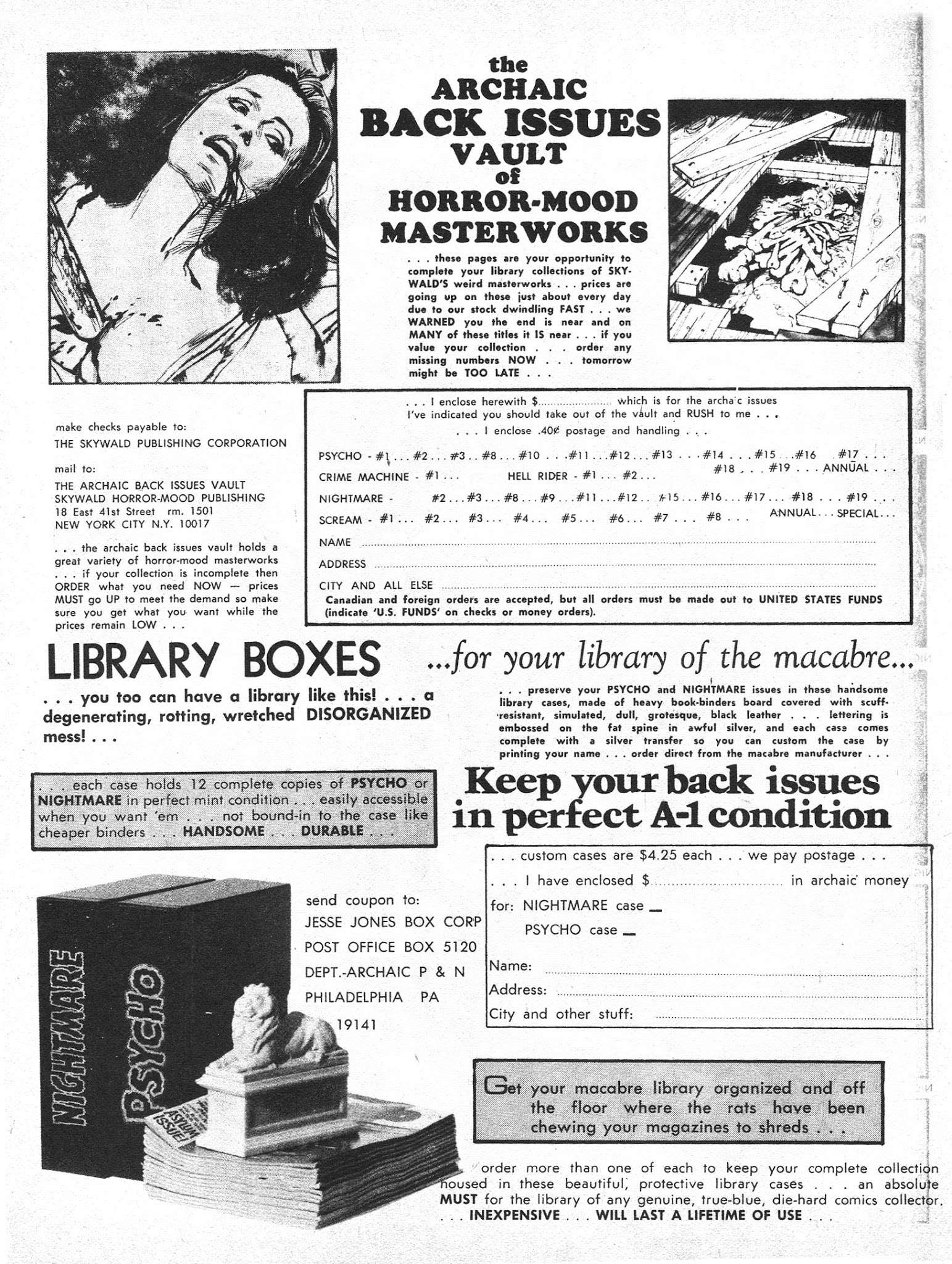 Read online Psycho comic -  Issue #19 - 20