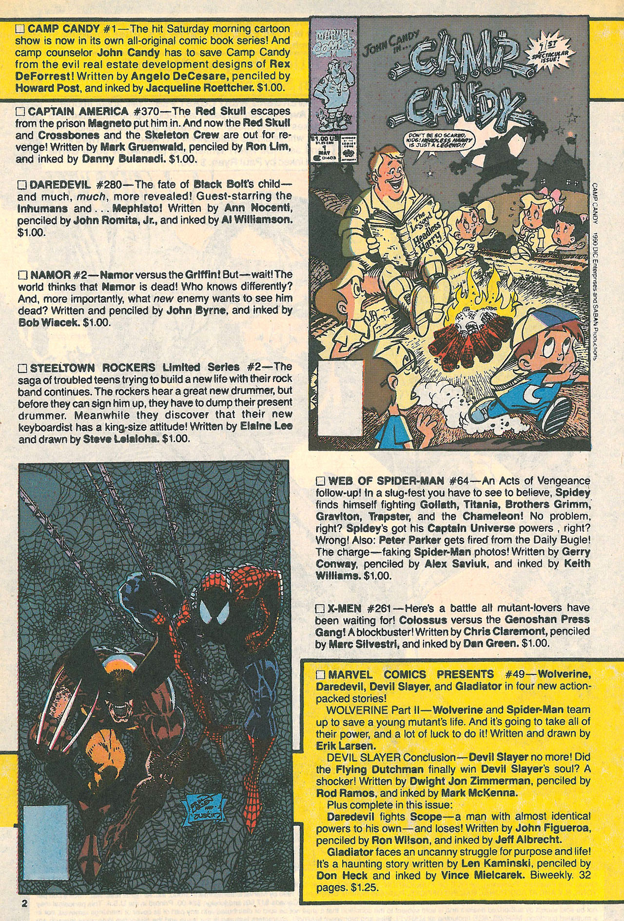 Read online Marvel Age comic -  Issue #87 - 4