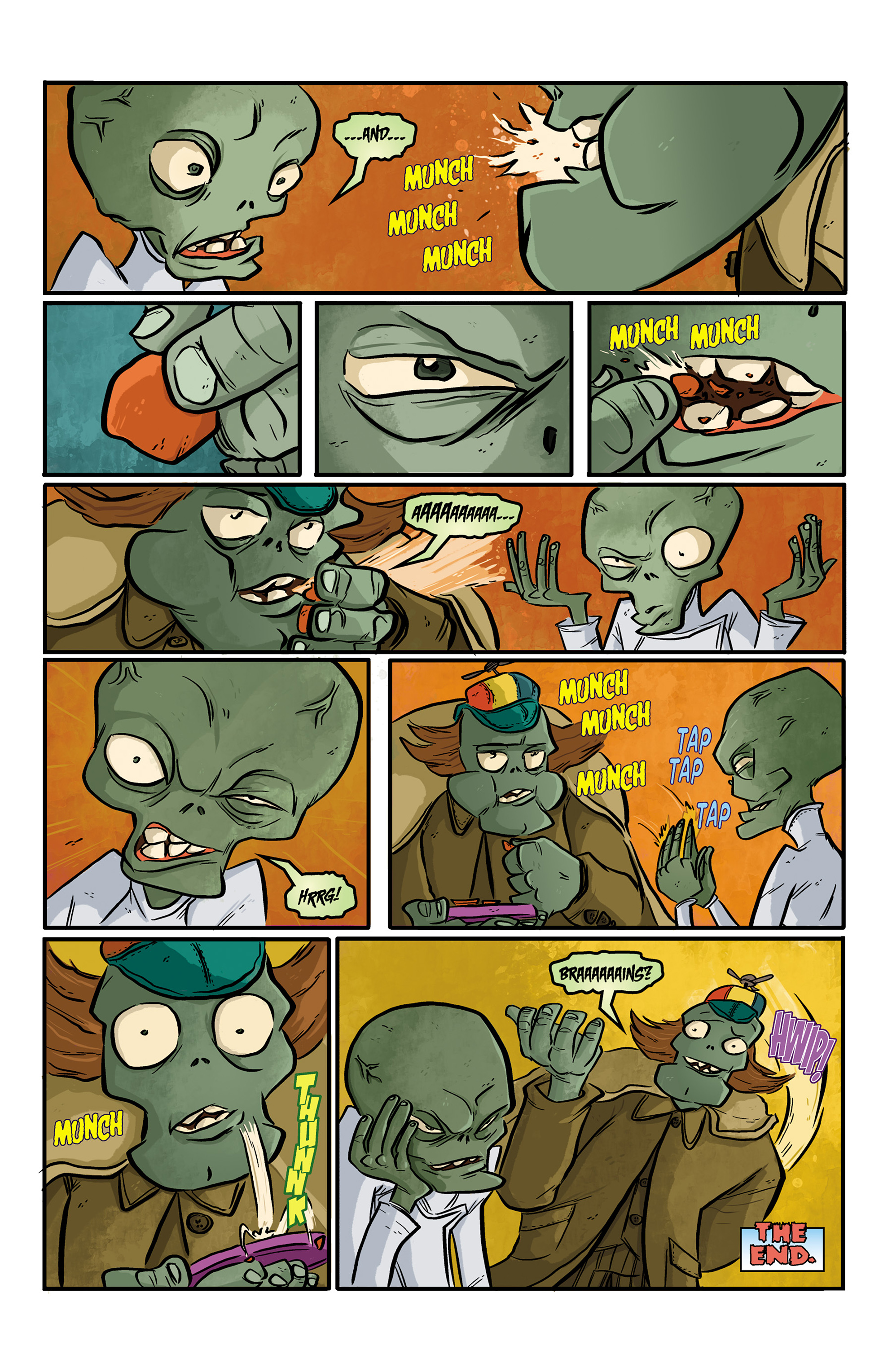 Read online Plants vs. Zombies: Boom Boom Mushroom comic -  Issue #11 - 26