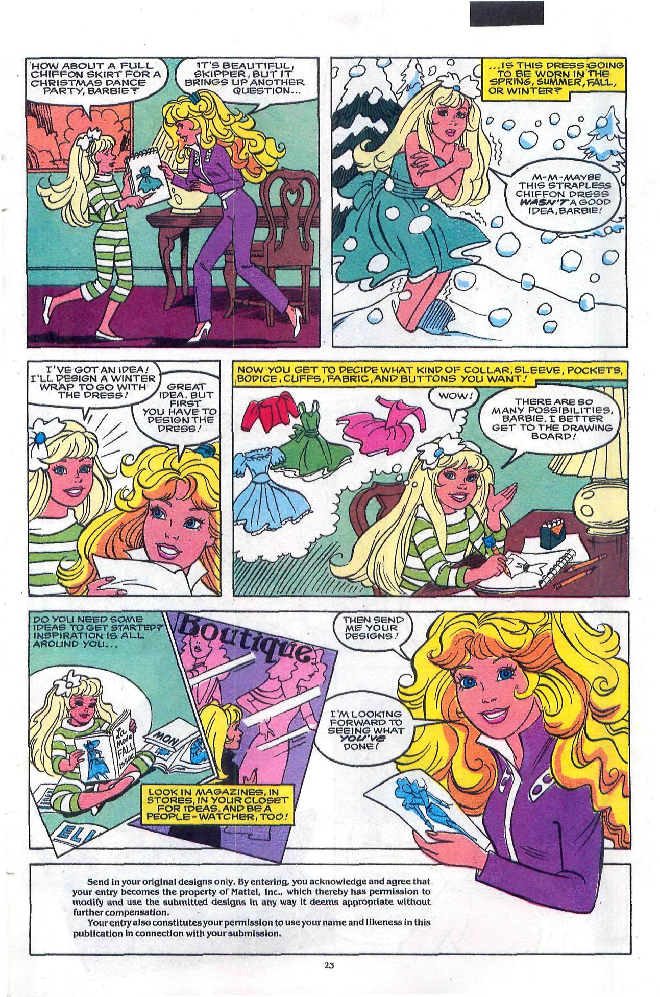 Read online Barbie Fashion comic -  Issue #1 - 25