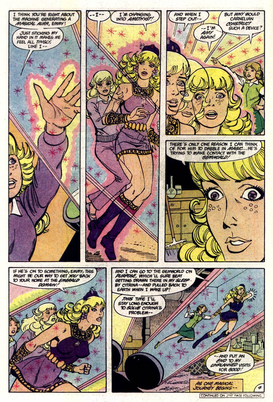 Read online Amethyst (1985) comic -  Issue #5 - 5