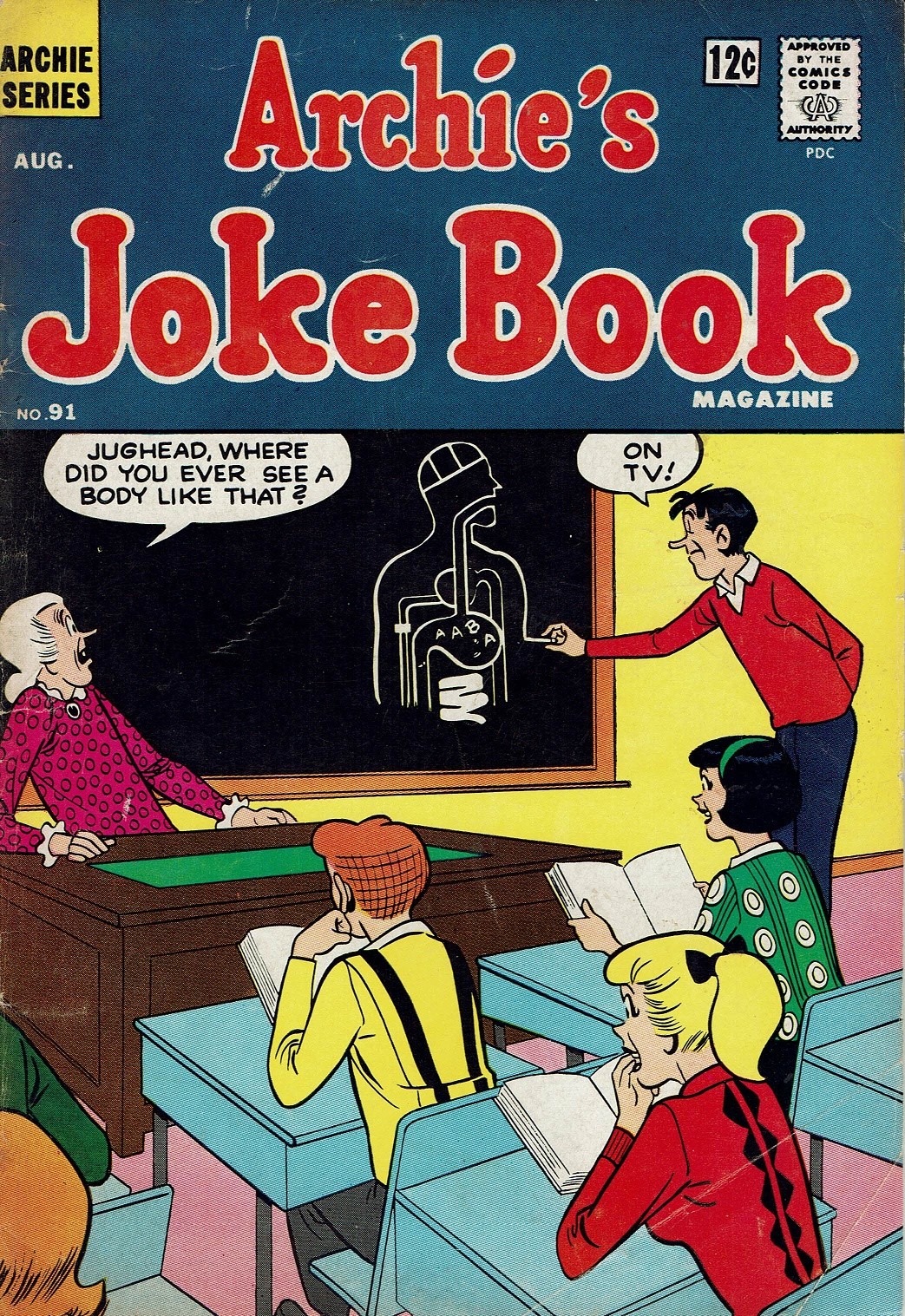 Read online Archie's Joke Book Magazine comic -  Issue #91 - 1