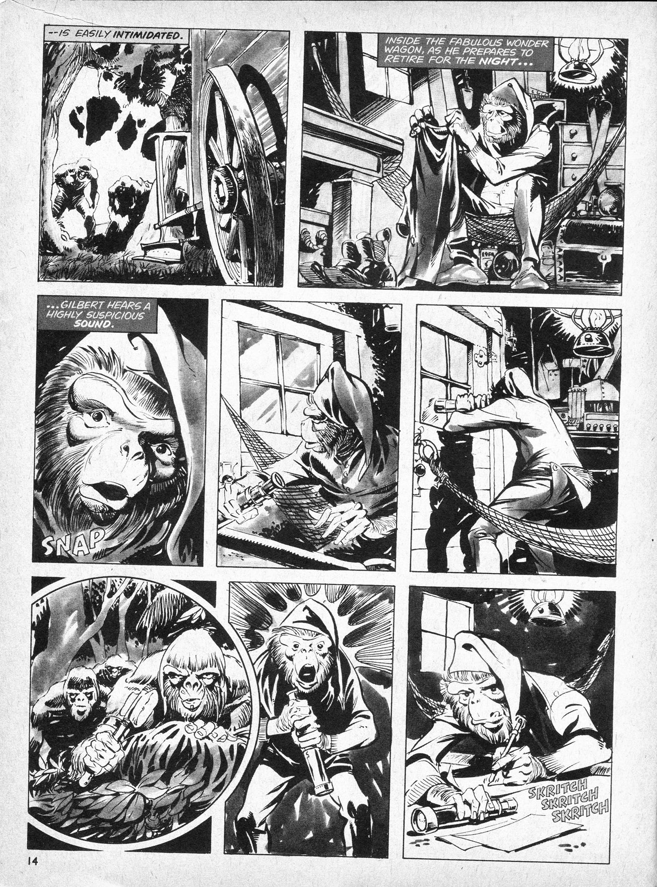 Read online Planet of the Apes comic -  Issue #14 - 14