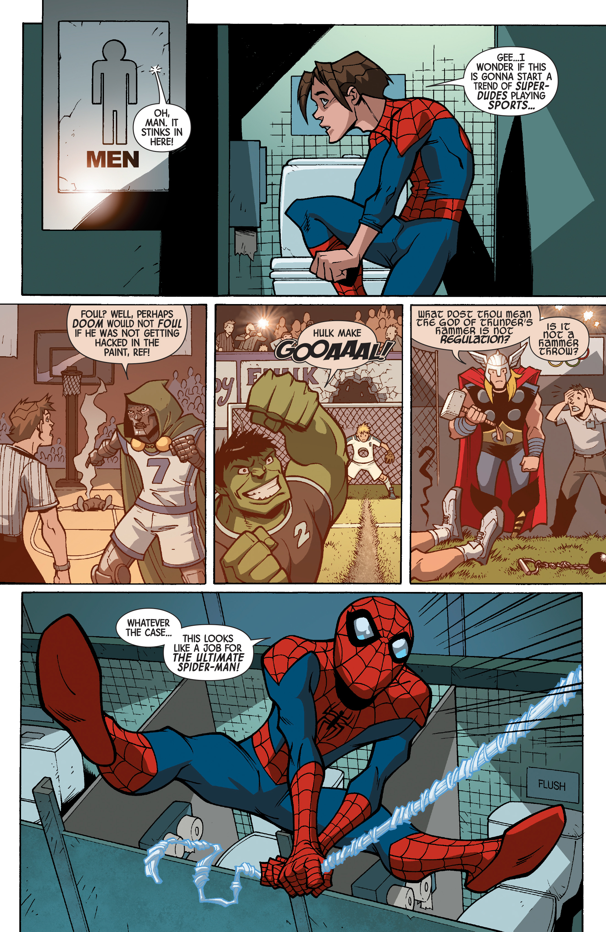 Read online Ultimate Spider-Man (2012) comic -  Issue #4 - 7