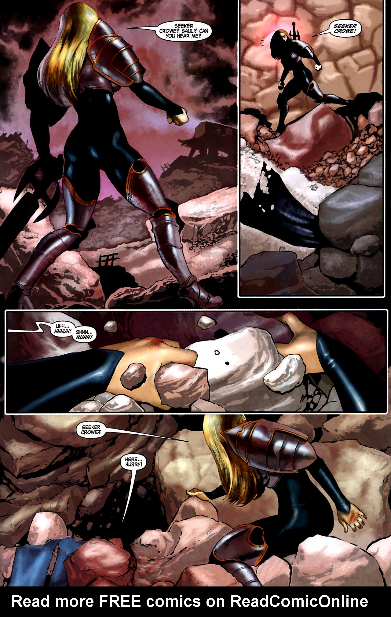 Read online Hellgate: London comic -  Issue #3 - 4