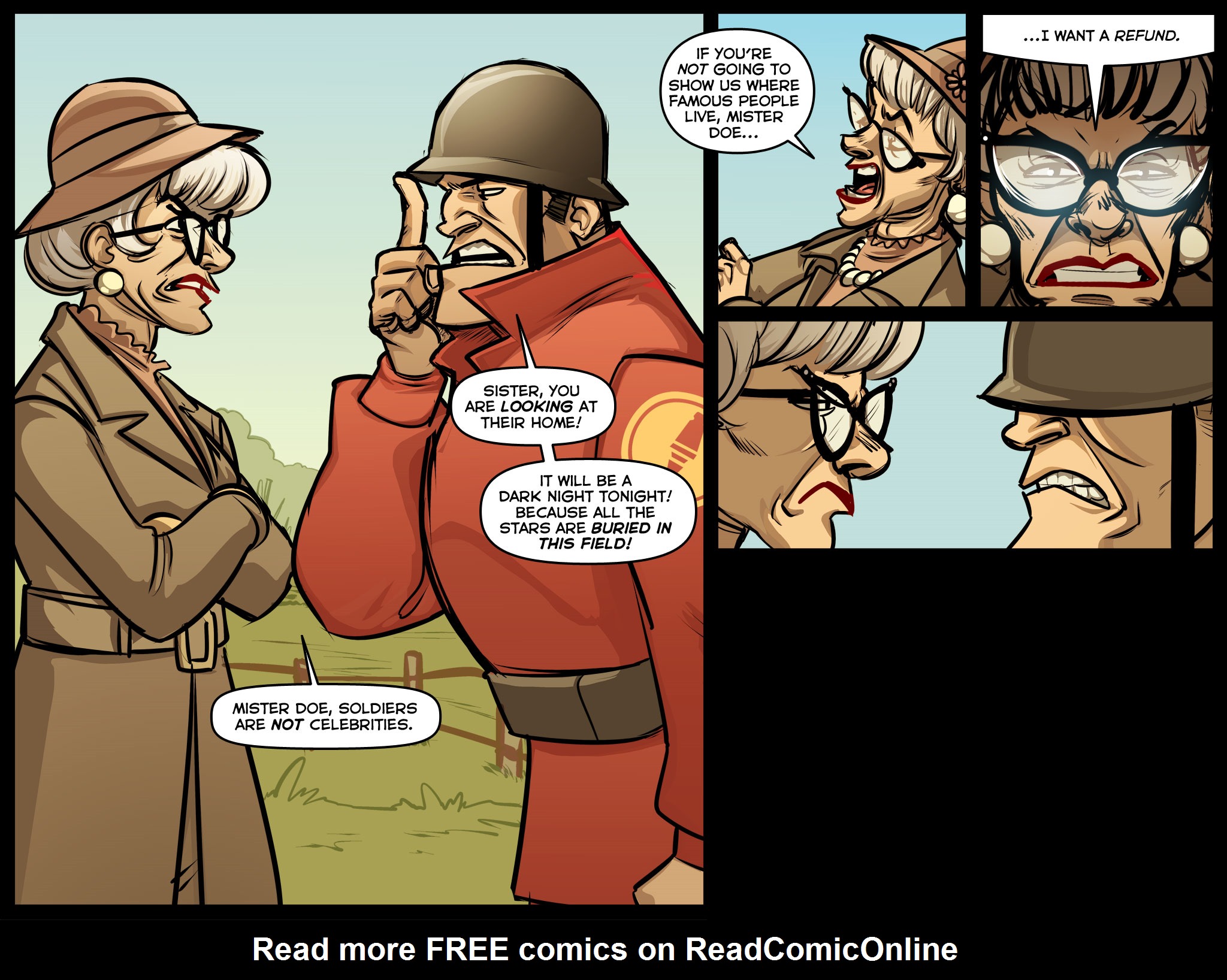 Read online Team Fortress 2 comic -  Issue #1 - 34