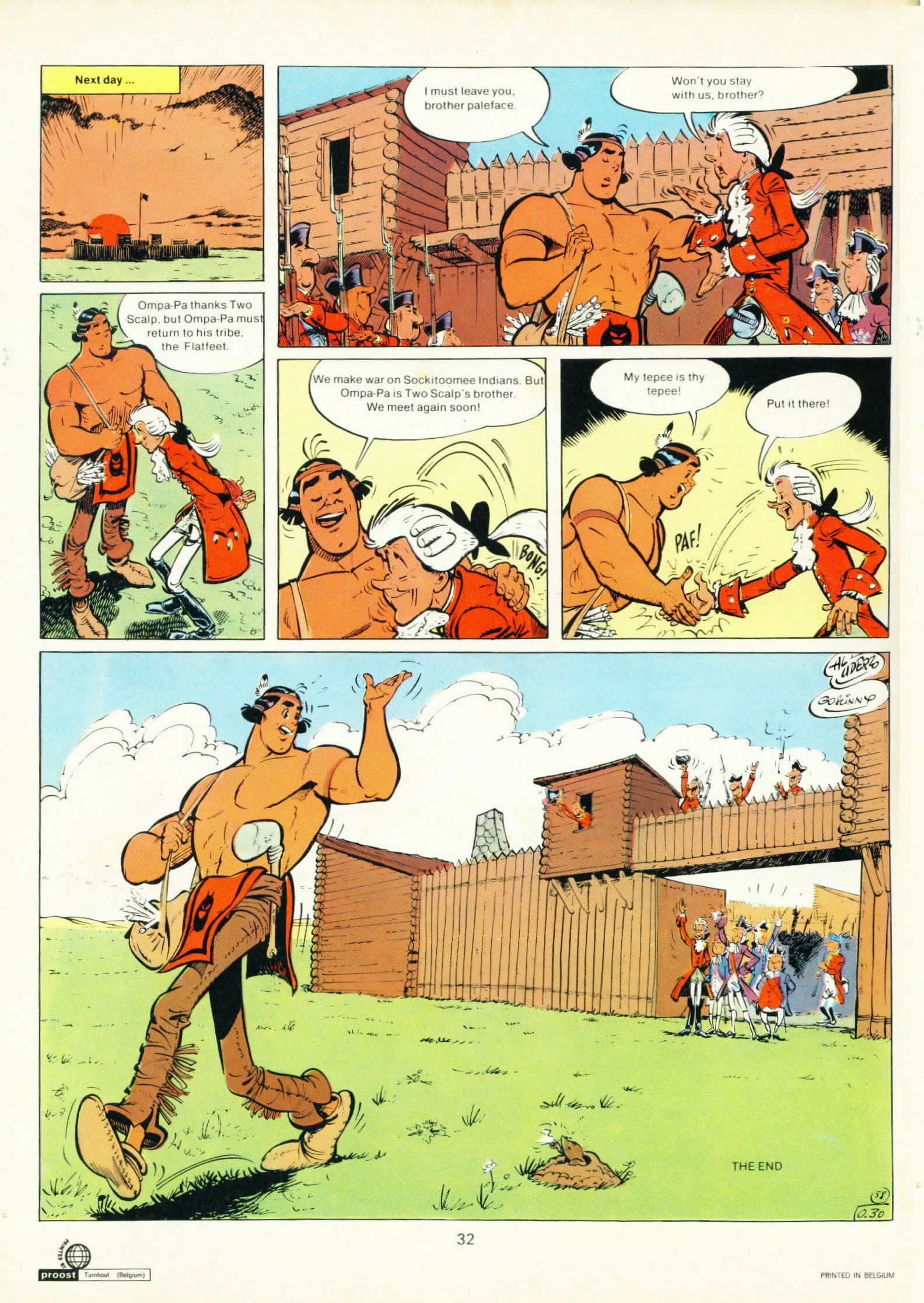 Read online Ompa-pa the Redskin comic -  Issue #1 - 33