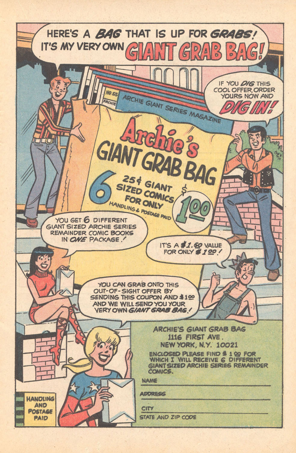 Read online Reggie and Me (1966) comic -  Issue #52 - 17