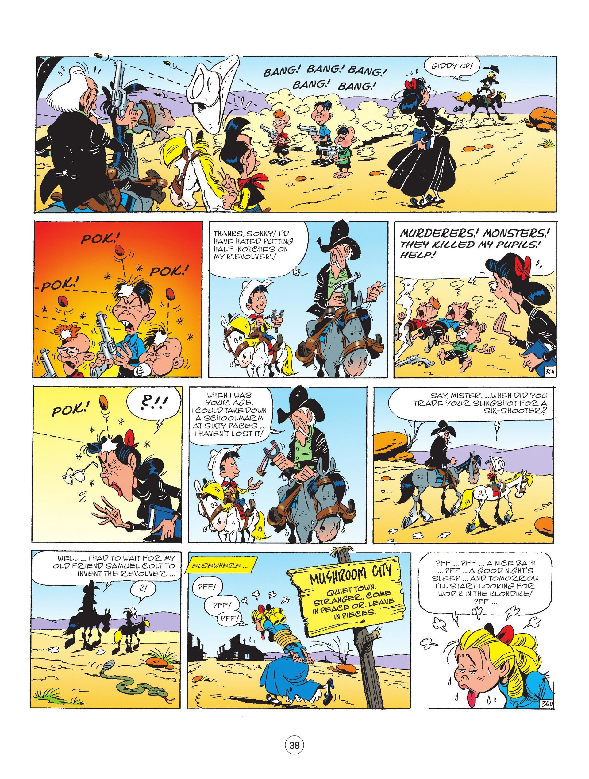Read online A Lucky Luke Adventure comic -  Issue #76 - 40