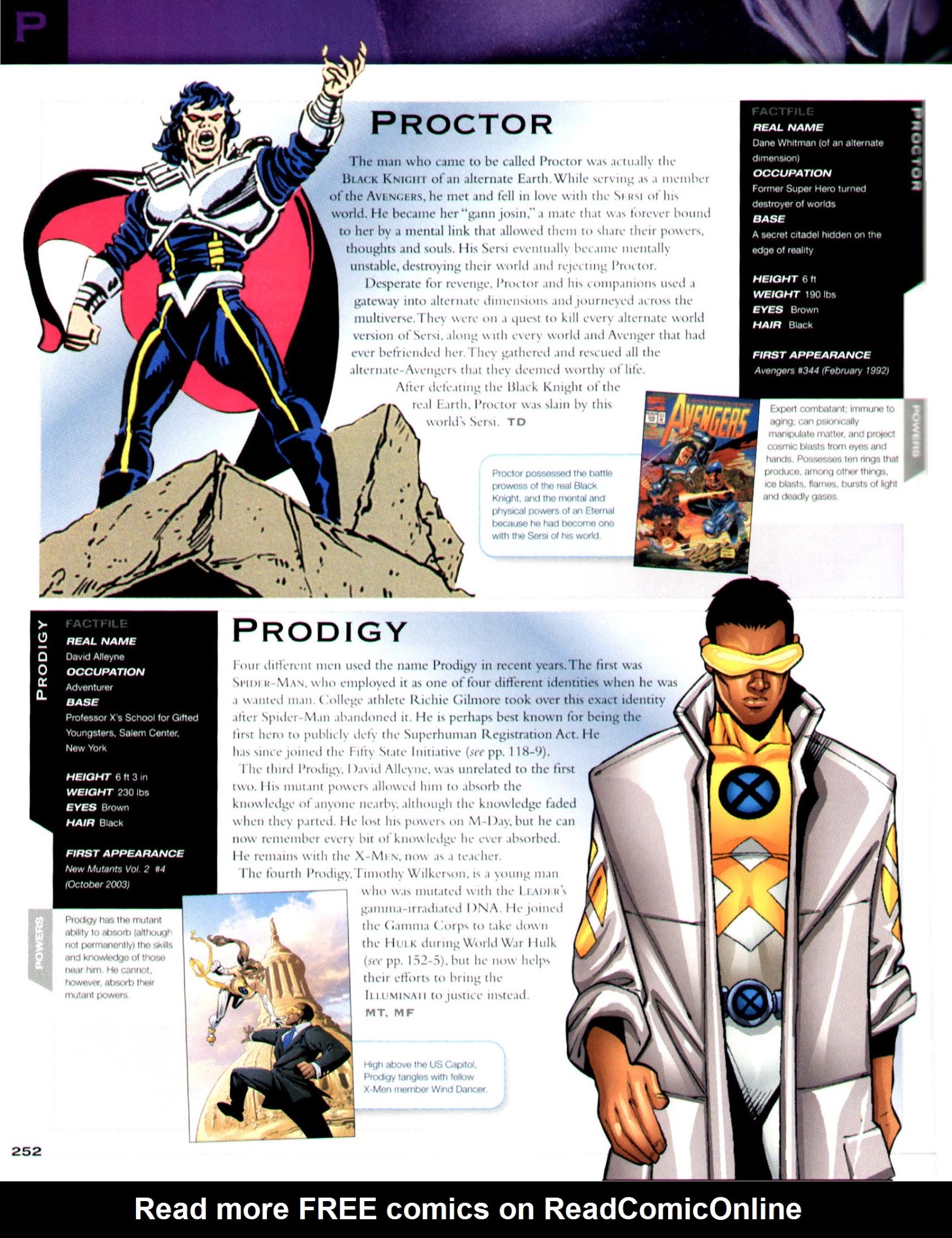 Read online The Marvel Encyclopedia comic -  Issue # TPB 2 (Part 3) - 34