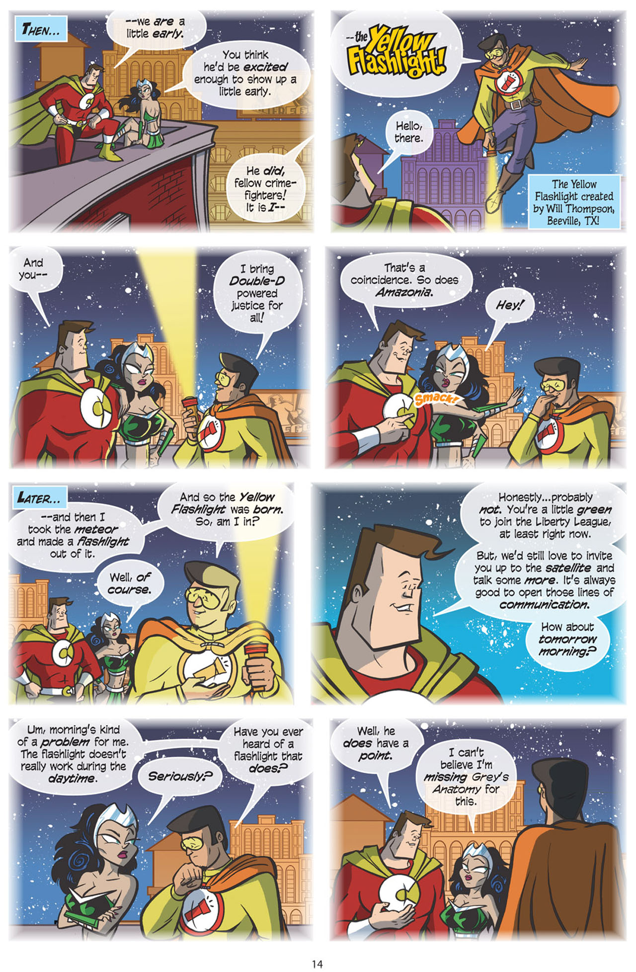 Read online Love and Capes comic -  Issue #6 - 16