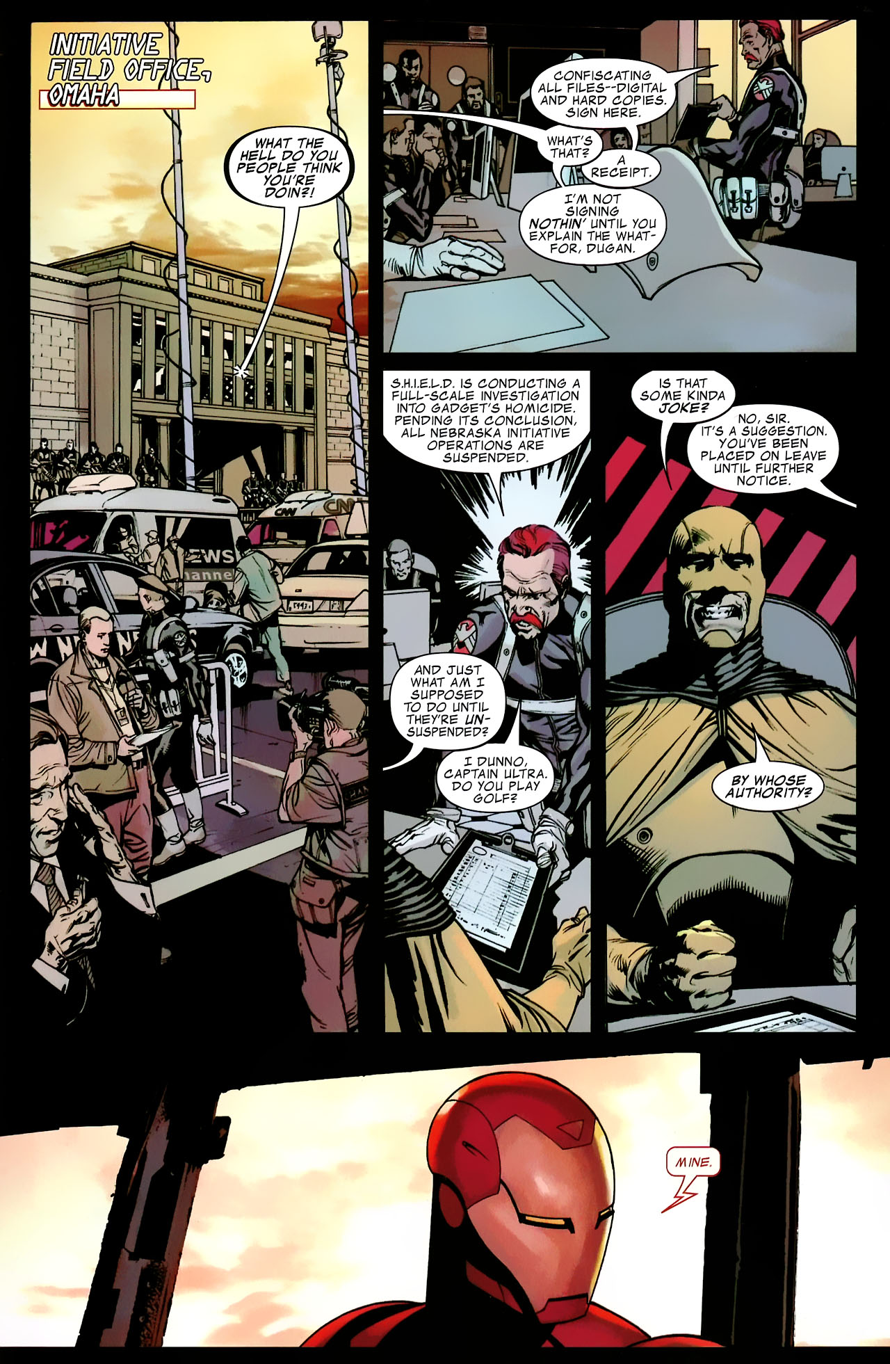The Invincible Iron Man (2007) 22 Page 3