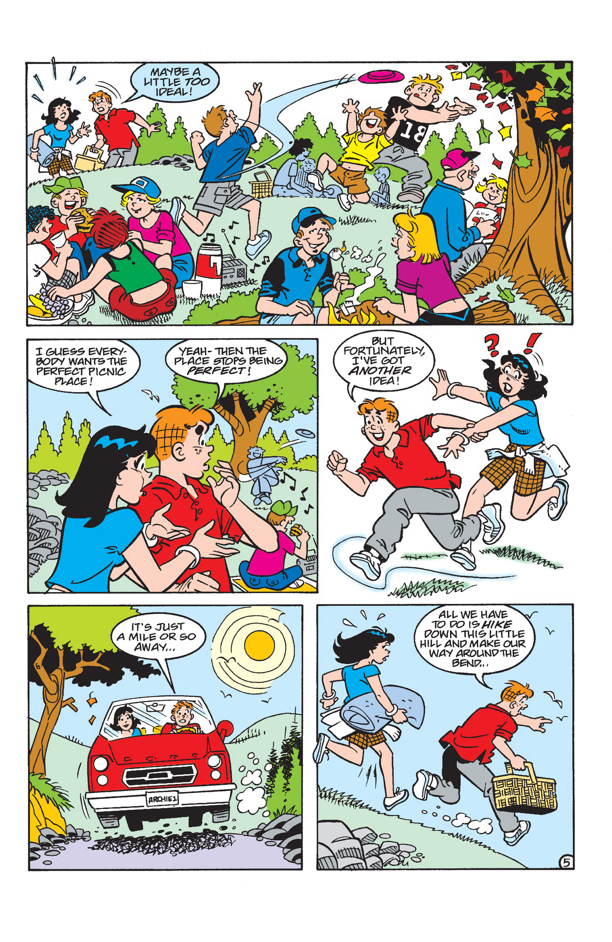 Read online Betty and Veronica: Picnic Antics comic -  Issue # TPB - 66