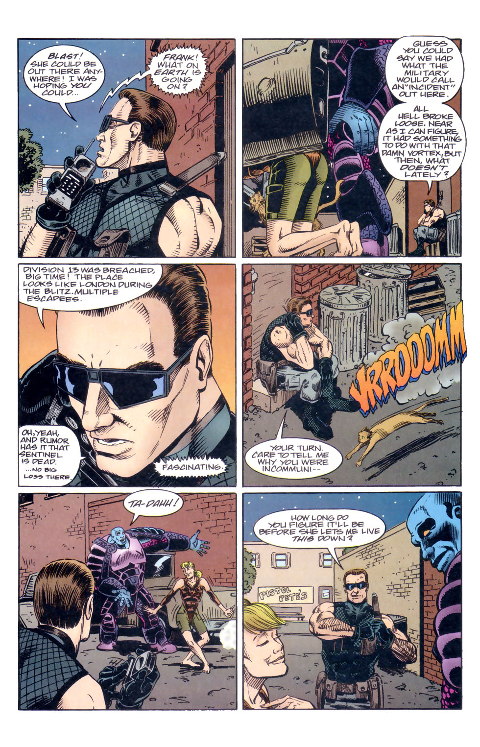 Read online Division 13 comic -  Issue #1 - 18