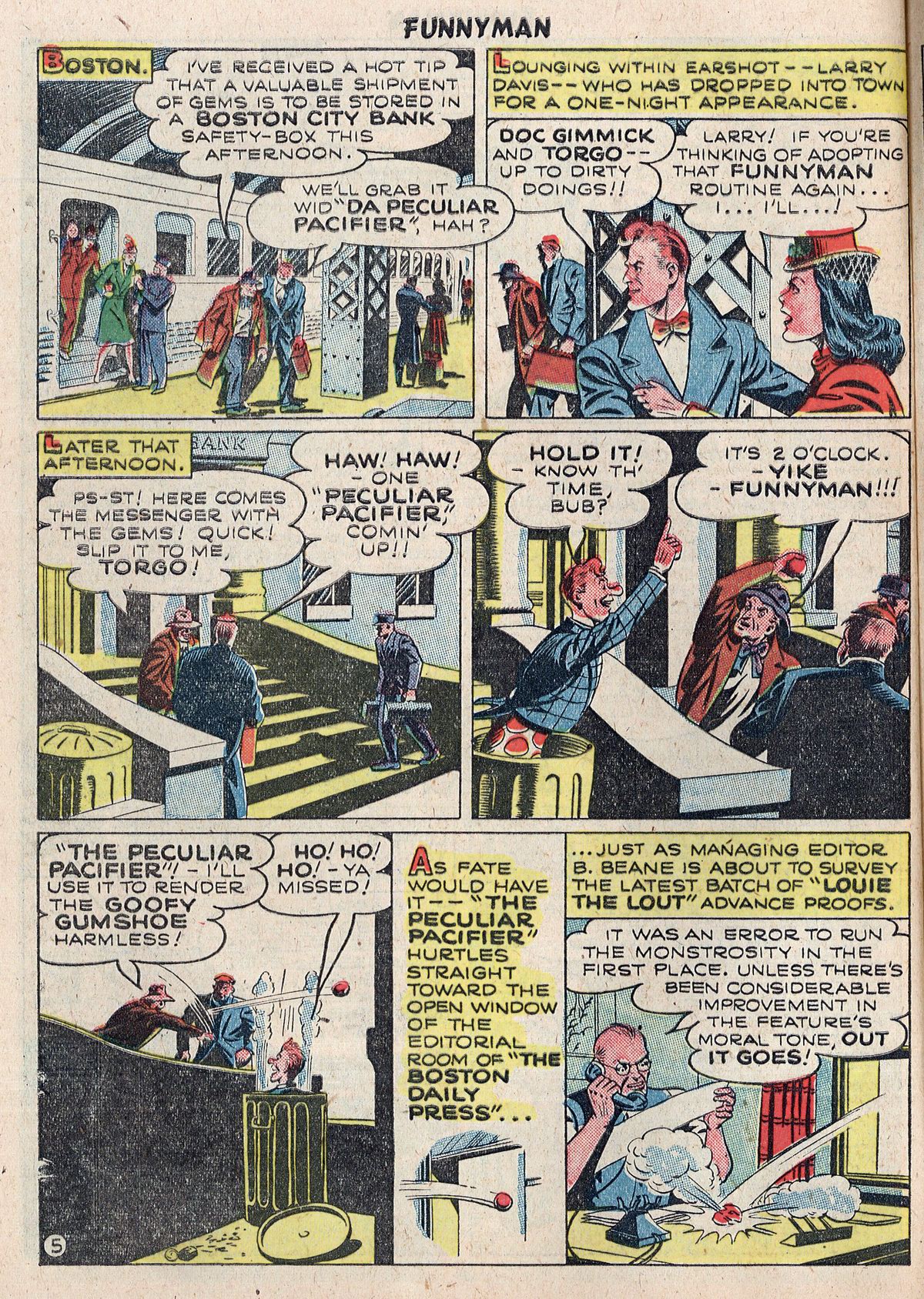 Read online Funnyman comic -  Issue #5 - 32