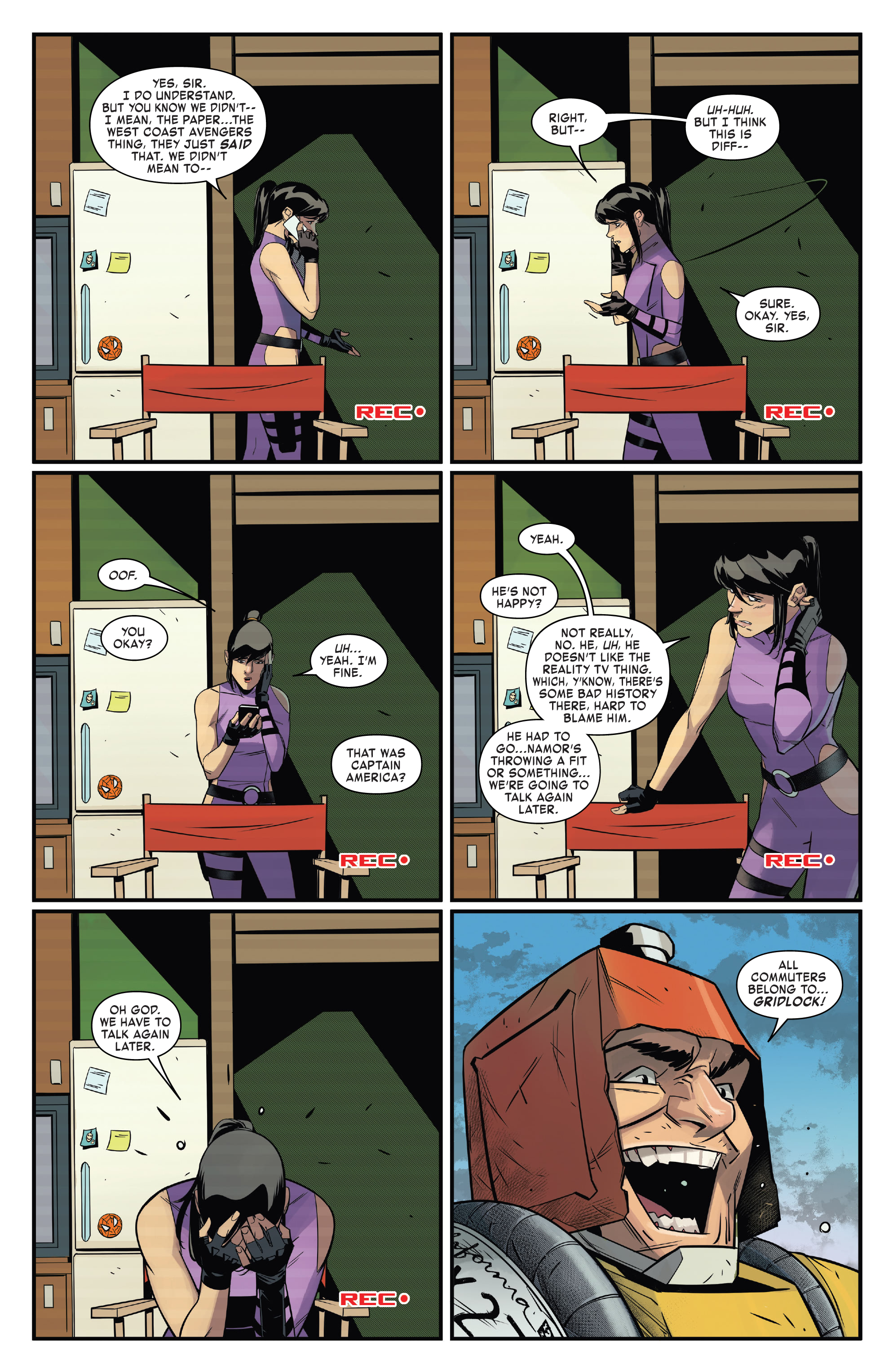 Read online Hawkeye: Team Spirit comic -  Issue # TPB (Part 1) - 5