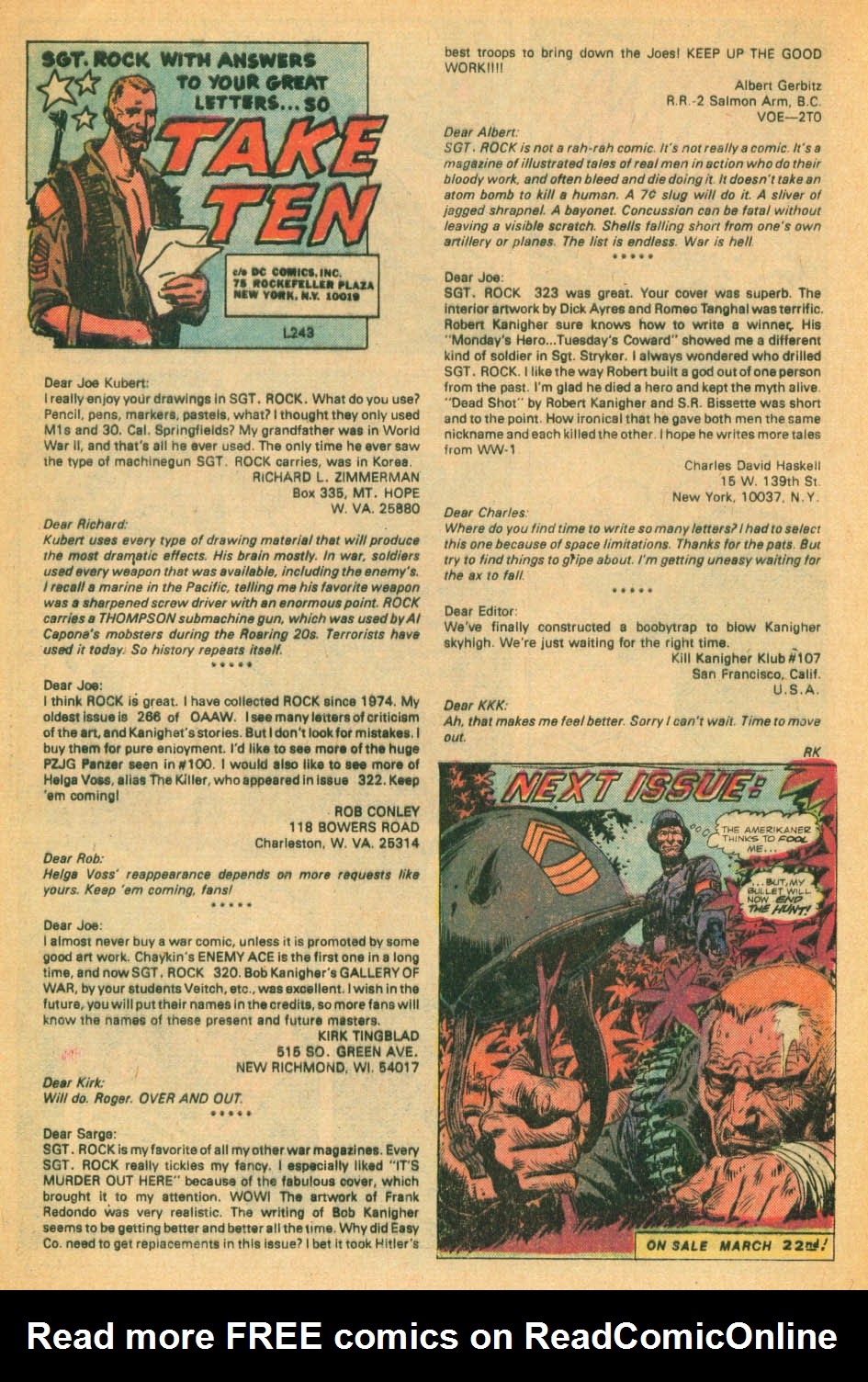 Read online Sgt. Rock comic -  Issue #328 - 17