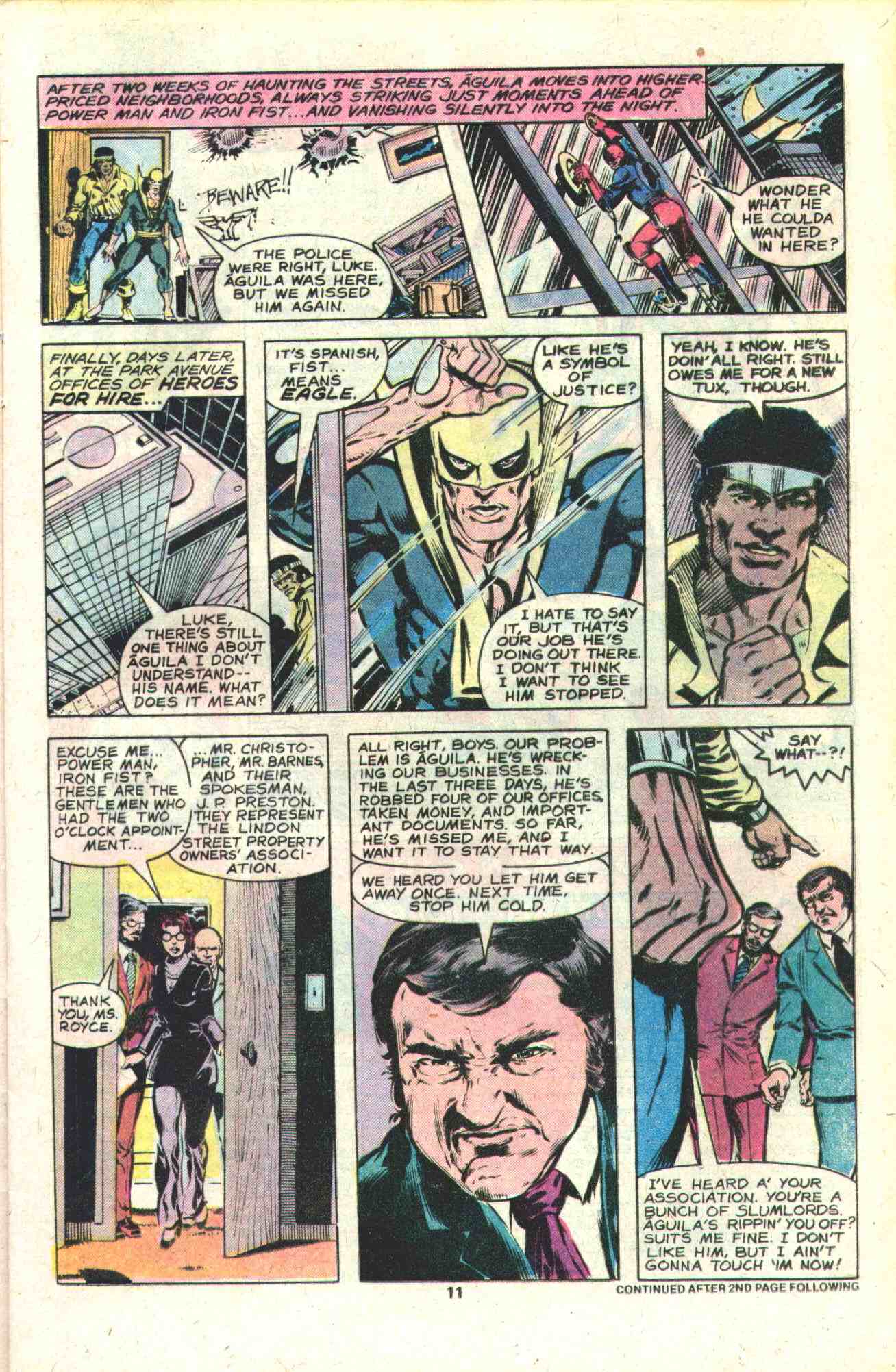 Read online Power Man and Iron Fist (1978) comic -  Issue #58 - 9