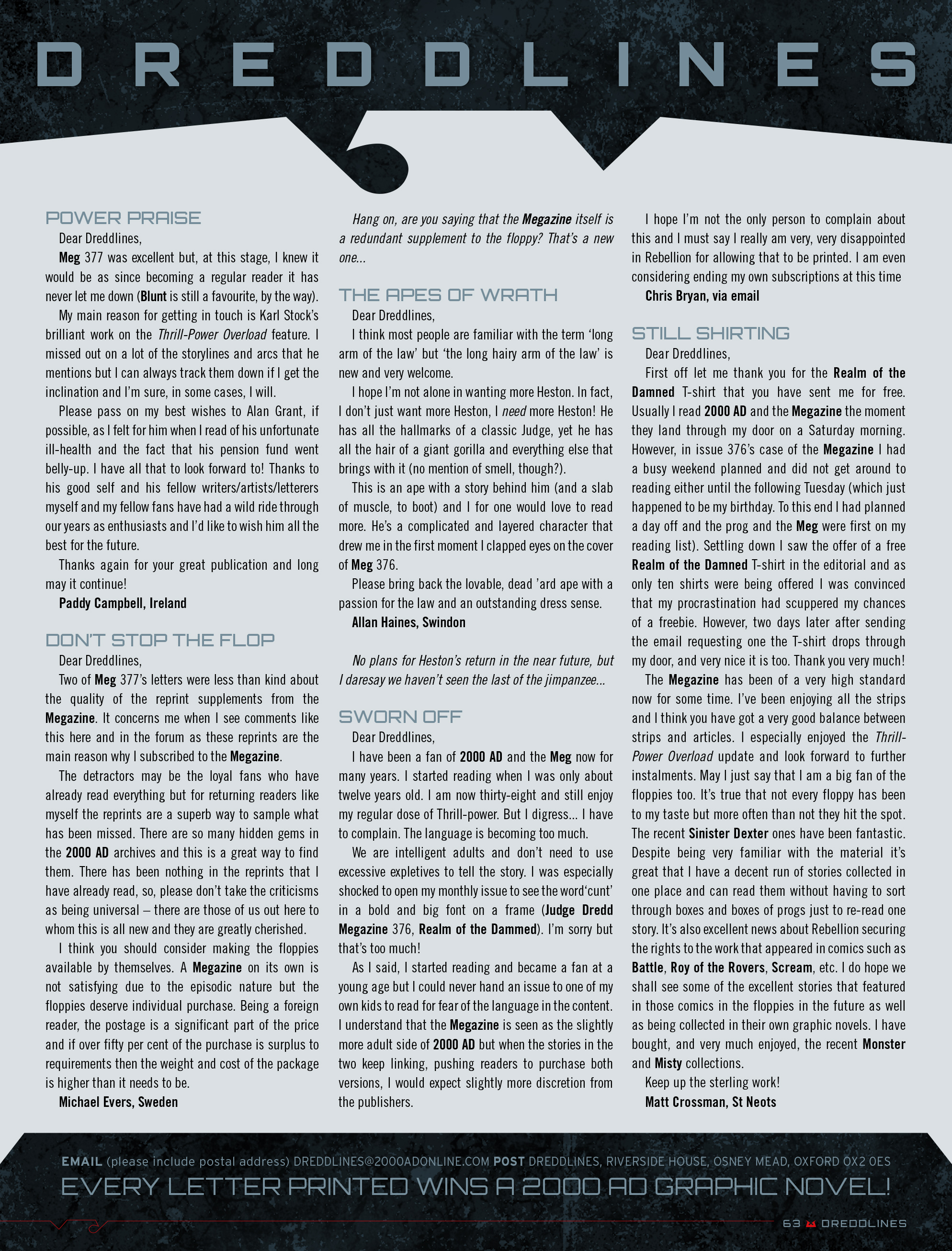 Read online Judge Dredd Megazine (Vol. 5) comic -  Issue #378 - 62