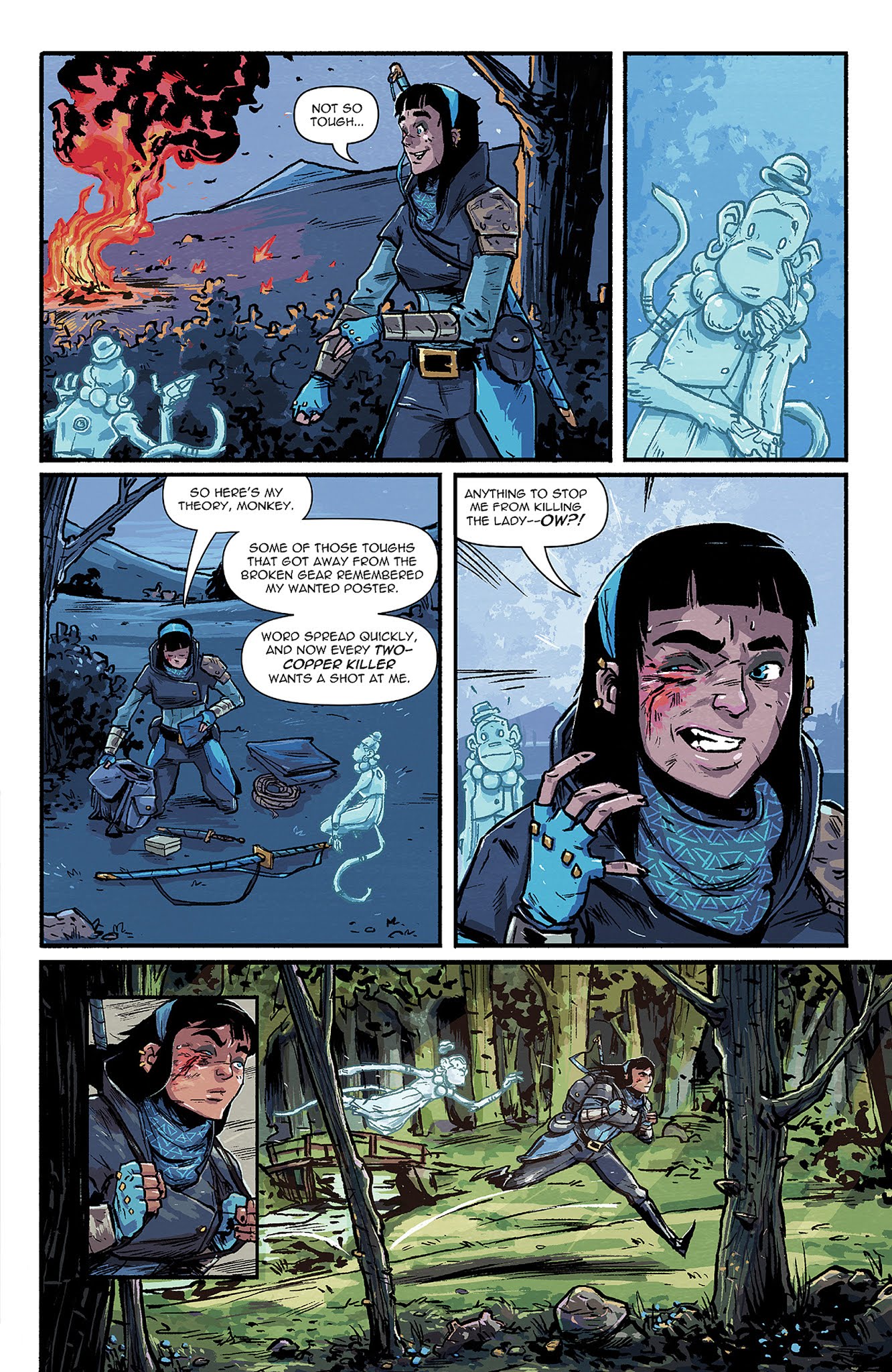 Read online Amala's Blade comic -  Issue #2 - 9