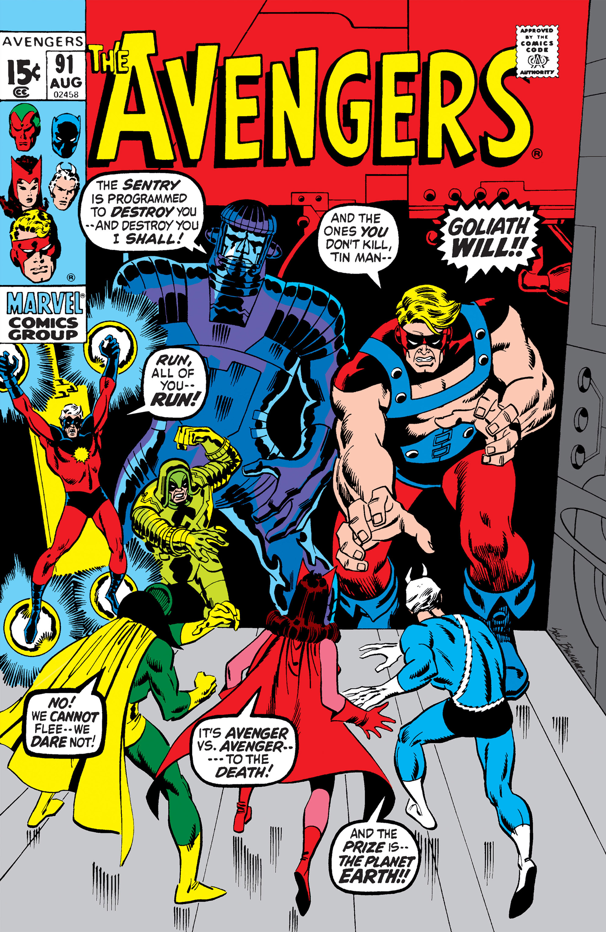 Read online Marvel Masterworks: The Avengers comic -  Issue # TPB 10 (Part 1) - 55