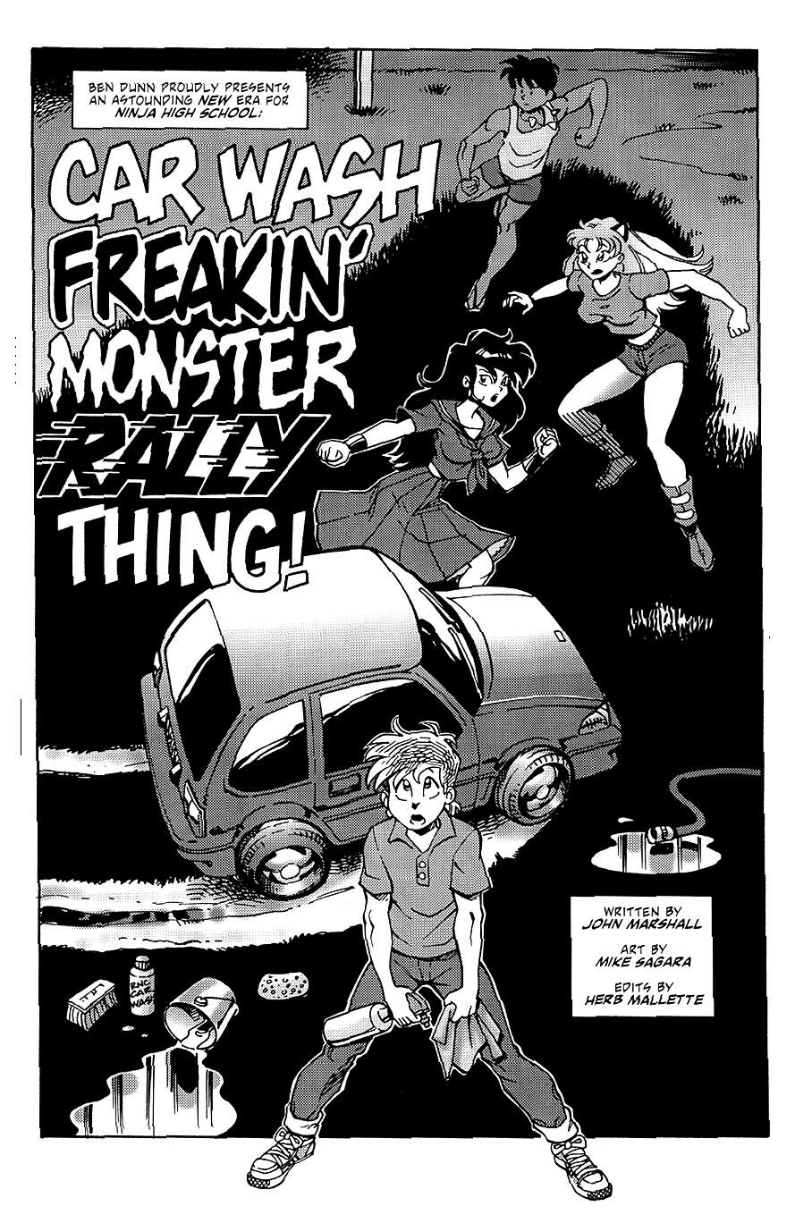 Read online Ninja High School (1986) comic -  Issue #51 - 2