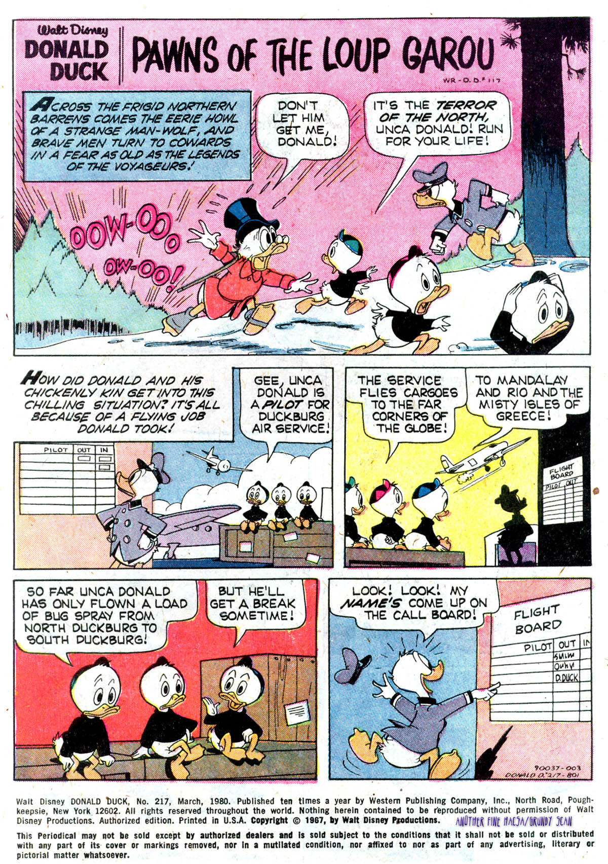 Read online Walt Disney's Donald Duck (1952) comic -  Issue #217 - 2