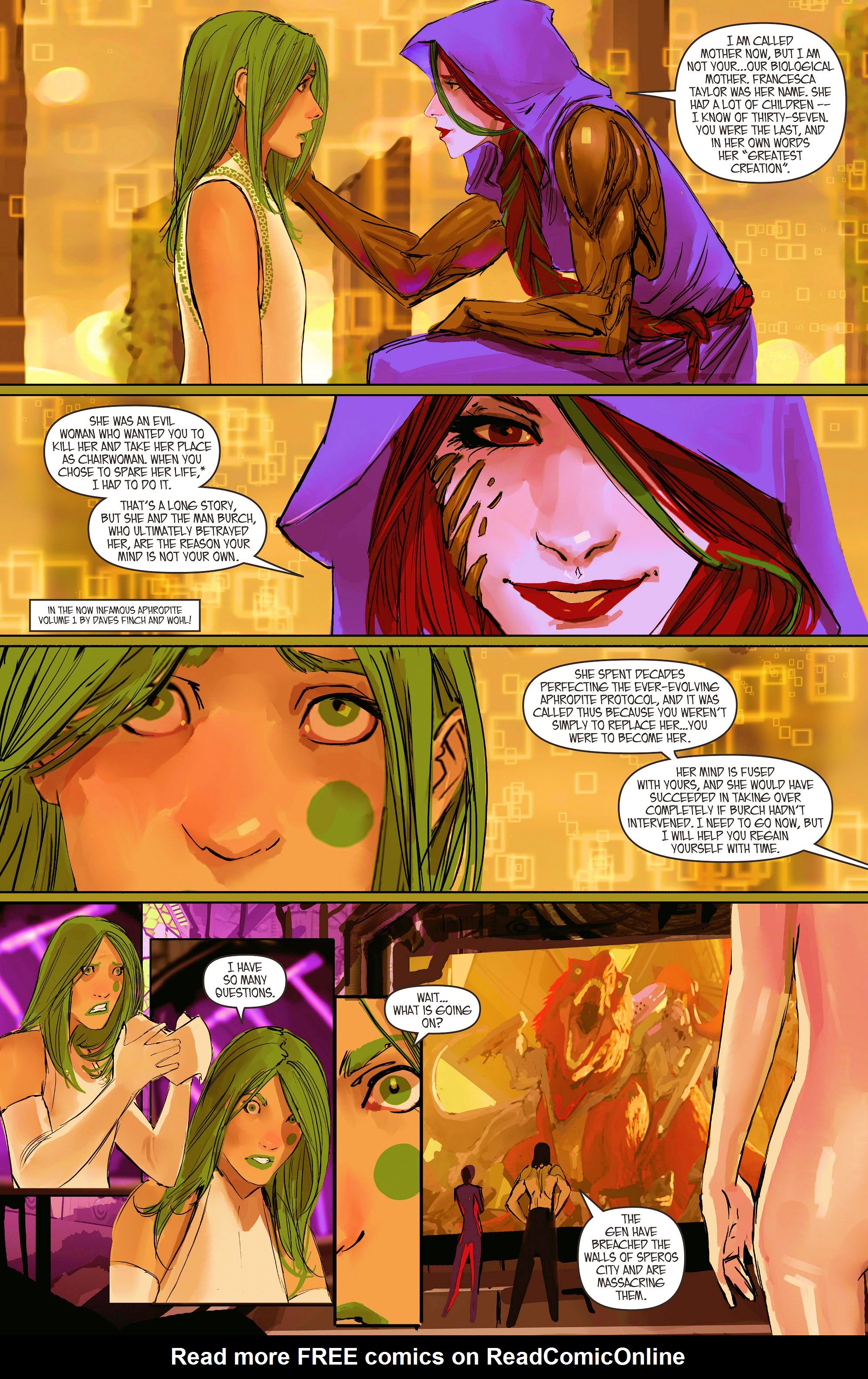 Read online Aphrodite IX (2013) comic -  Issue #11 - 8