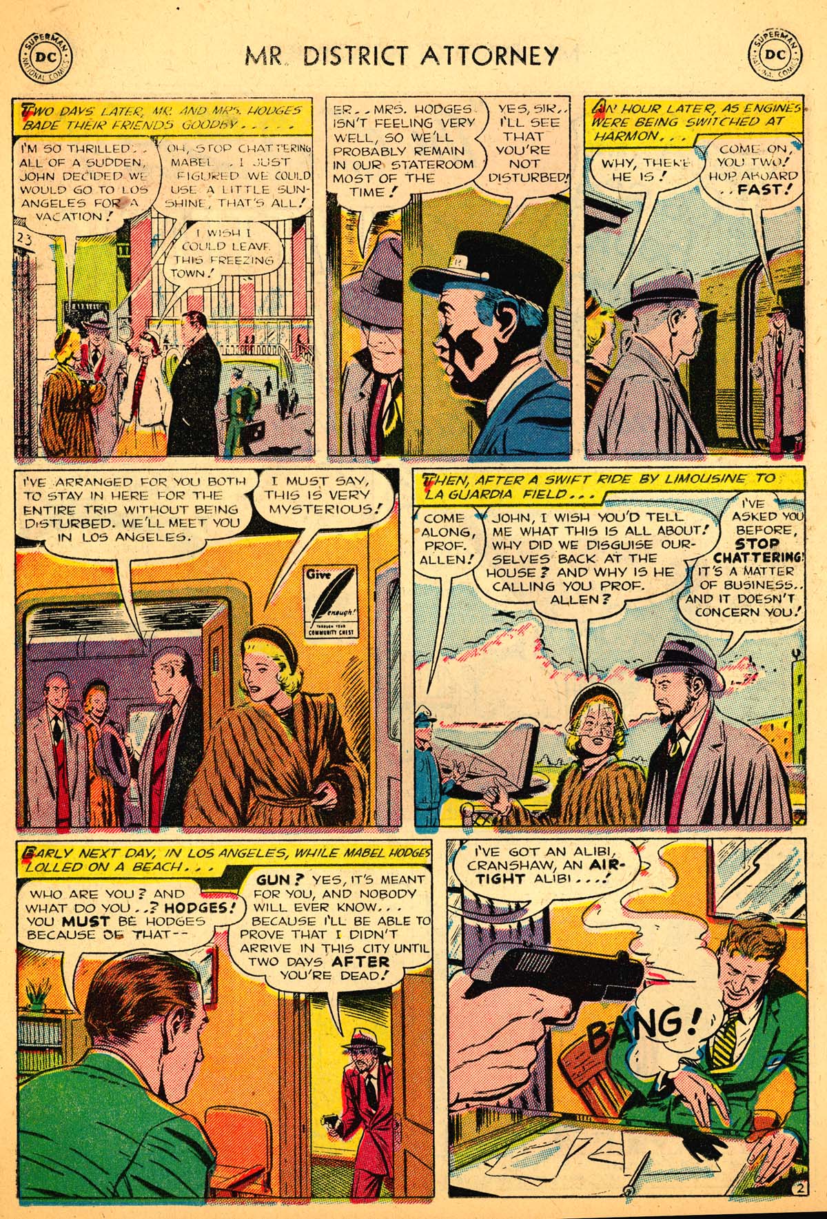 Read online Mr. District Attorney comic -  Issue #30 - 22