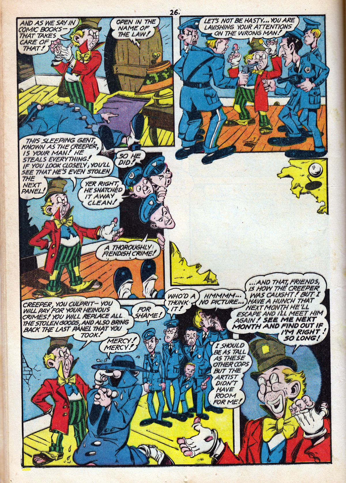 Read online Comedy Comics (1942) comic -  Issue #11 - 28
