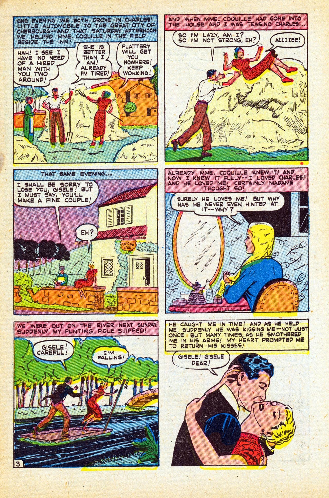 Read online Girl Comics (1949) comic -  Issue #1 - 5